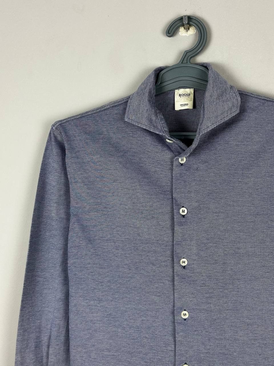 Boggi Boggi Milano Luxury Oxford Soft Cotton Shirt Size US S / EU 44-46 / 1 - 3 Thumbnail