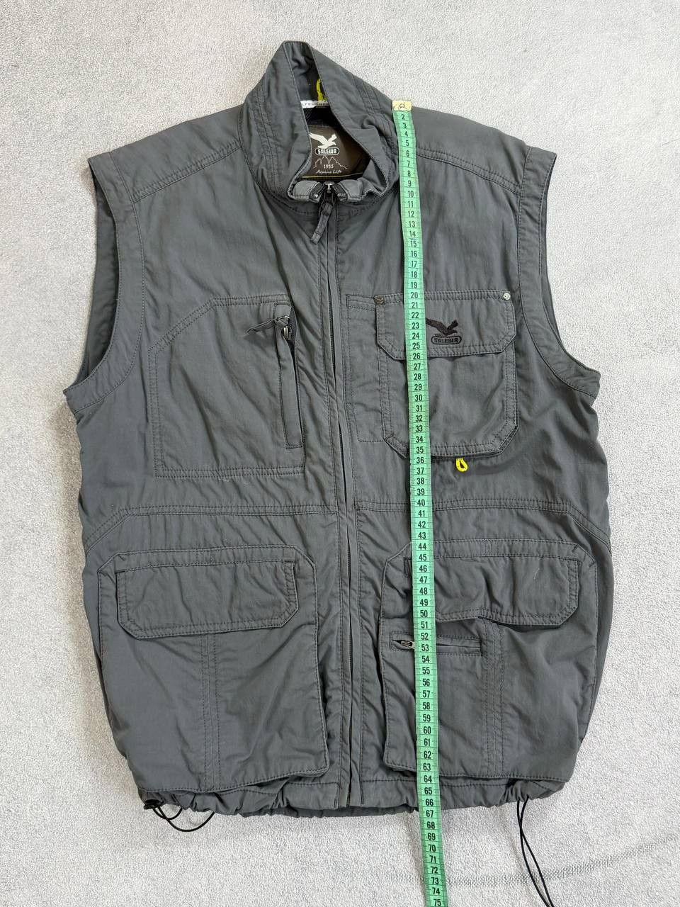 Japanese Brand vtg cropped avant-garde y2k goth opium cargo multizip vests Size US M / EU 48-50 / 2 - 8 Thumbnail