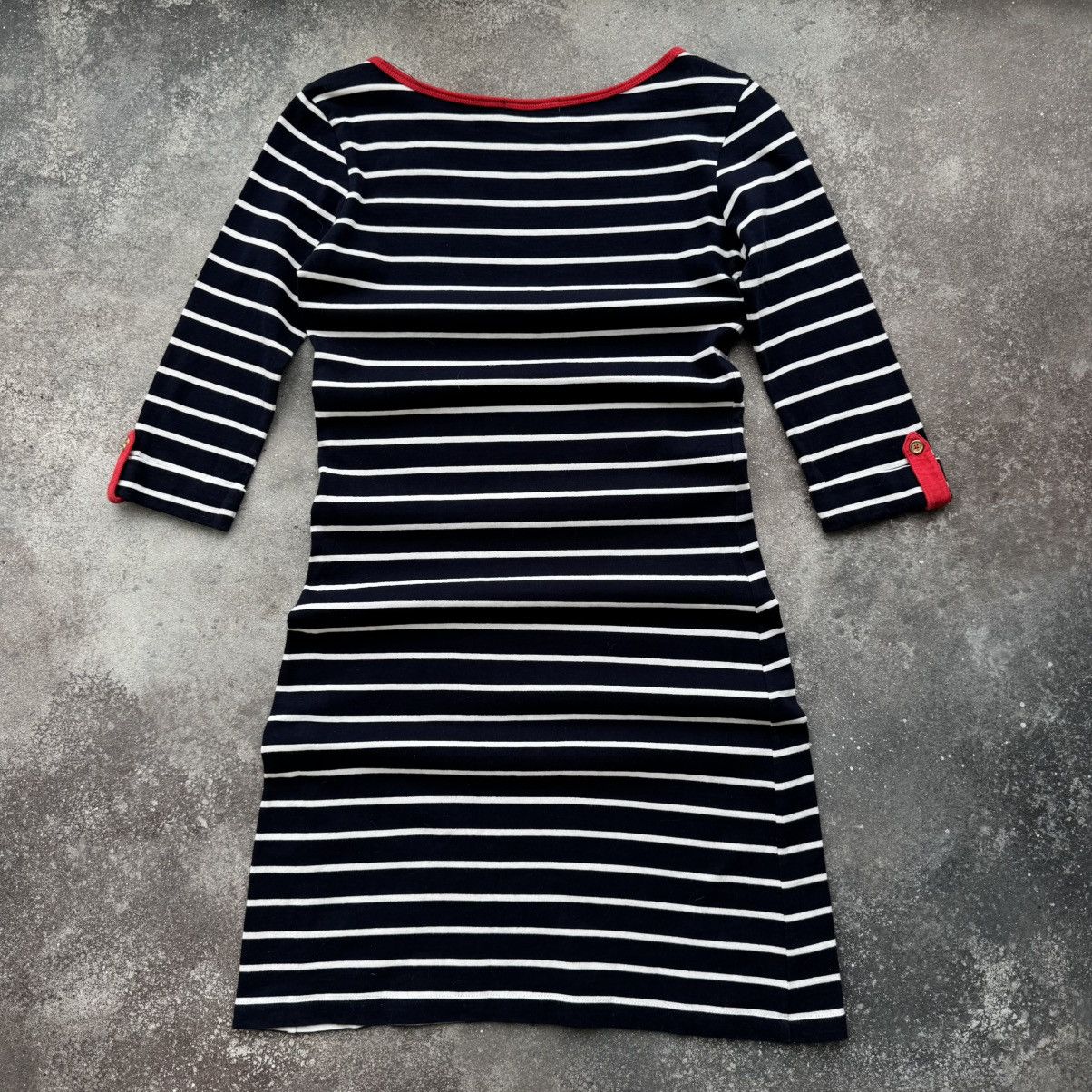 Polo Ralph Lauren × Vintage Polo Ralph Lauren Vintage Stripped Long T-Shirt / Dress Size S / US 4 / IT 40 - 10 Thumbnail