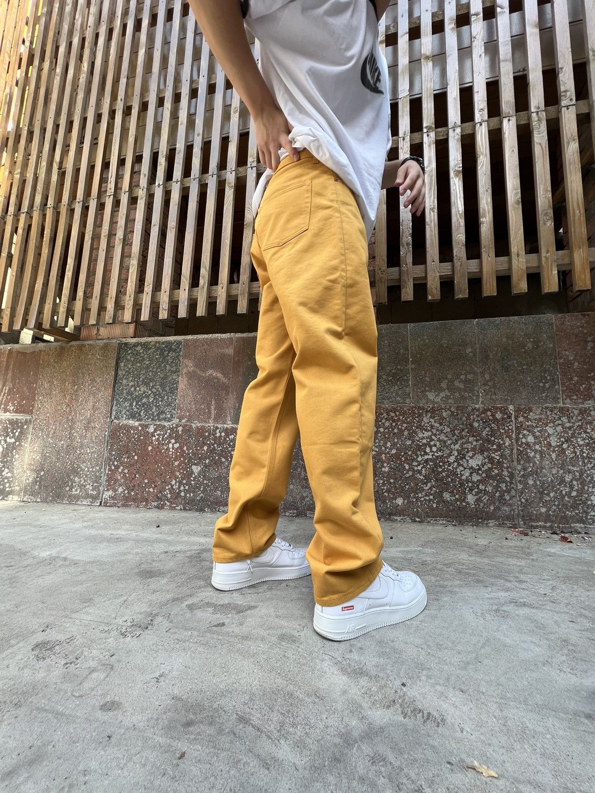 Calvin Klein × Heron Preston Heron Preston Calvin Klein Orange 2.0 Jeans Size US 30 / EU 46 - 9 Thumbnail