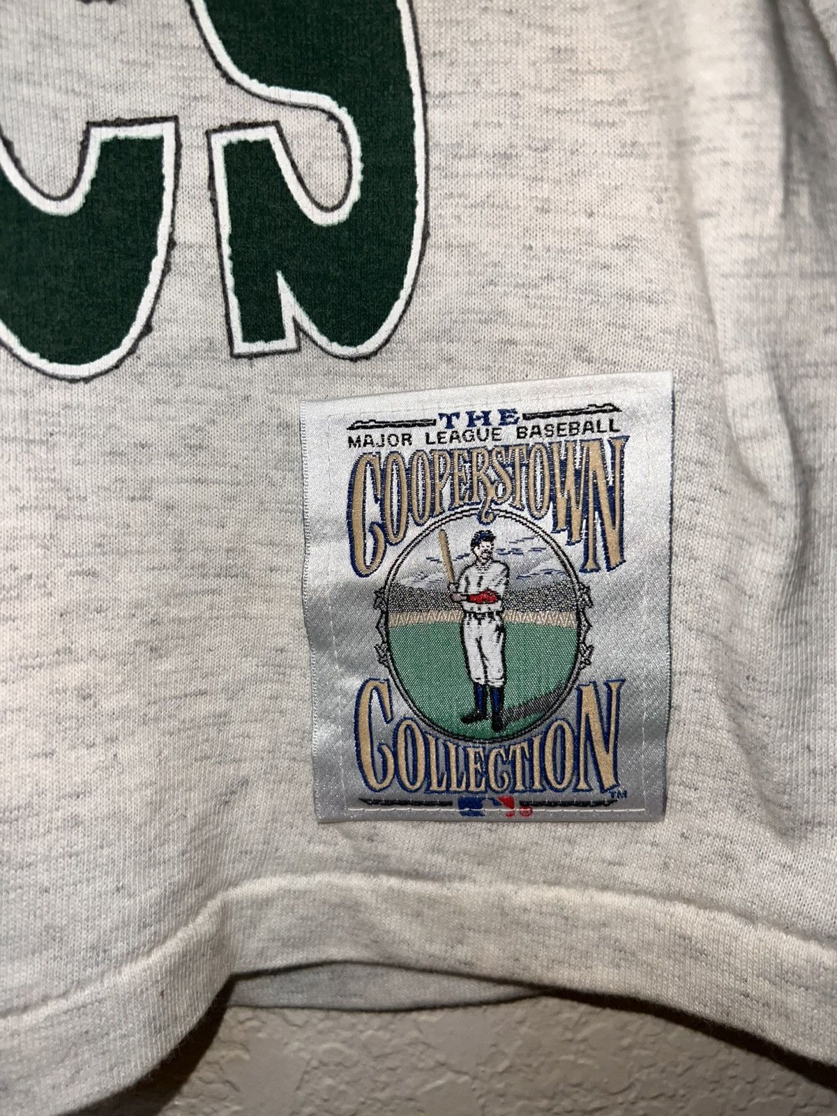 Cooperstown Collection Vintage Oakland Athletics 3/4 Length Sleeve Shirt Size Large Size US L / EU 52-54 / 3 - 7 Thumbnail