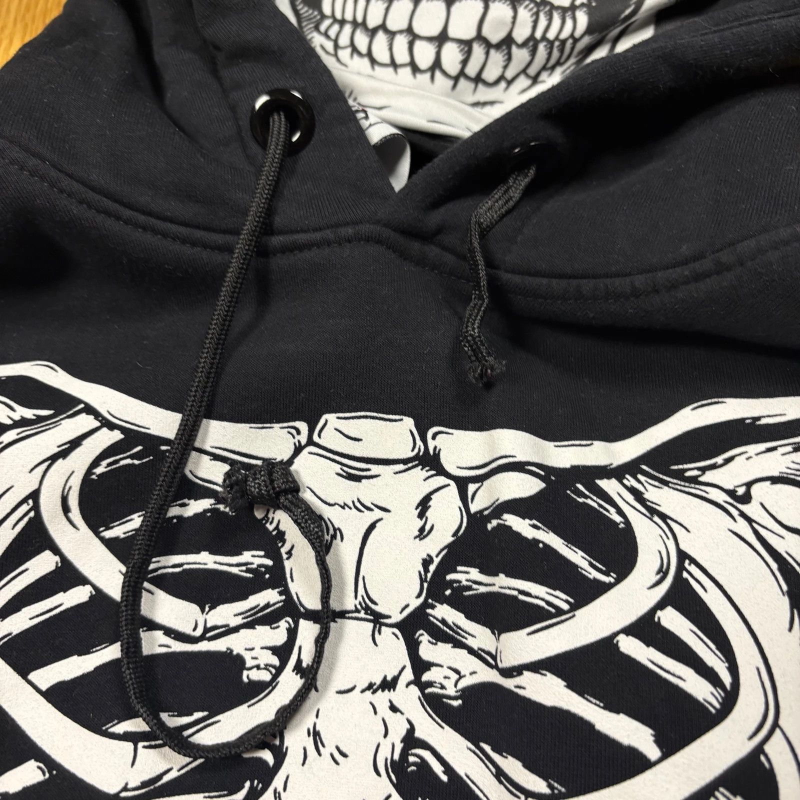 Japanese Brand Skeleton Print Hoodie Size US L / EU 52-54 / 3 - 7 Thumbnail
