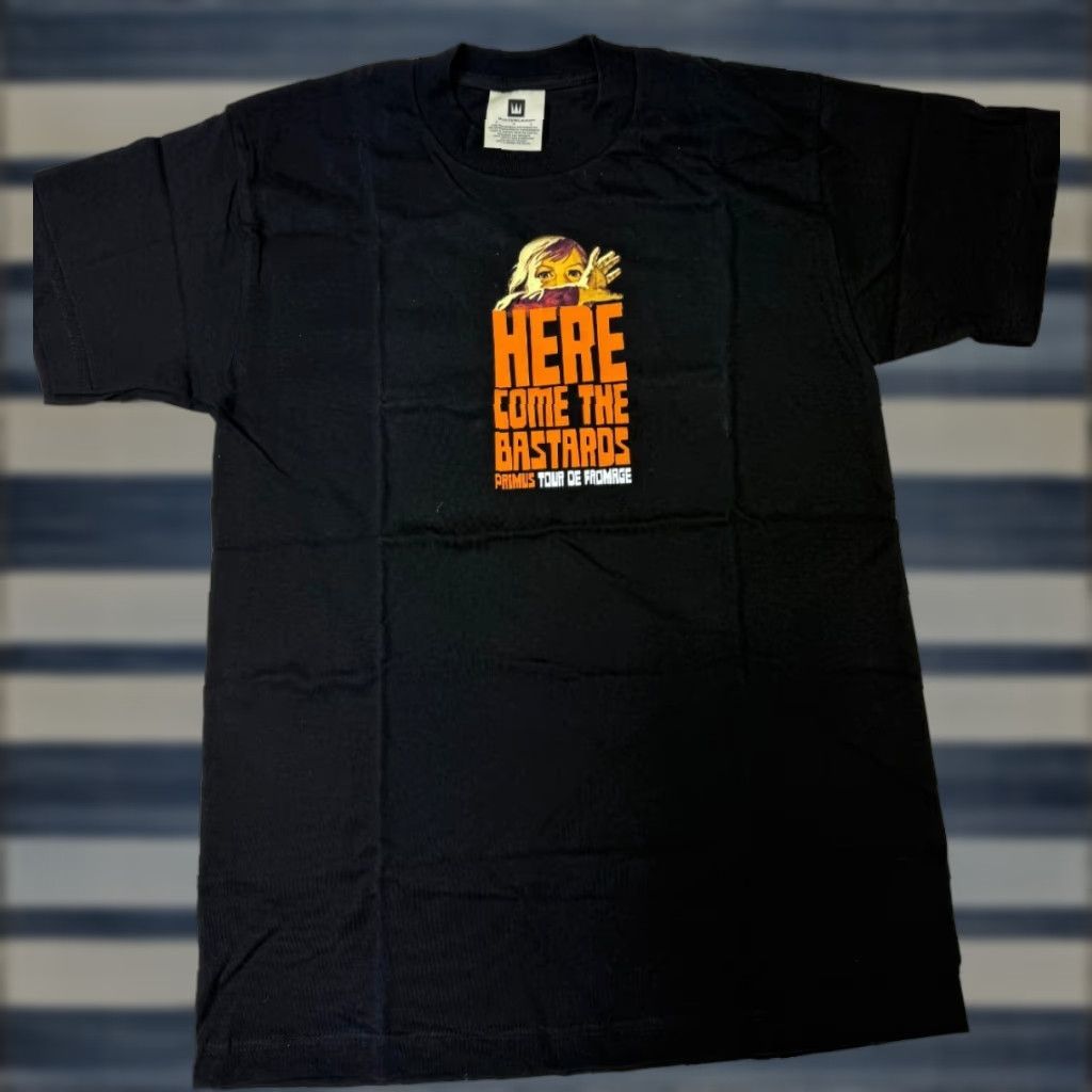 Vintage VINTAGE Primus 2003 Tour De Fromage T-Shirt Size M Black Graphic Print Music Mens Size US M / EU 48-50 / 2 - 1 Thumbnail