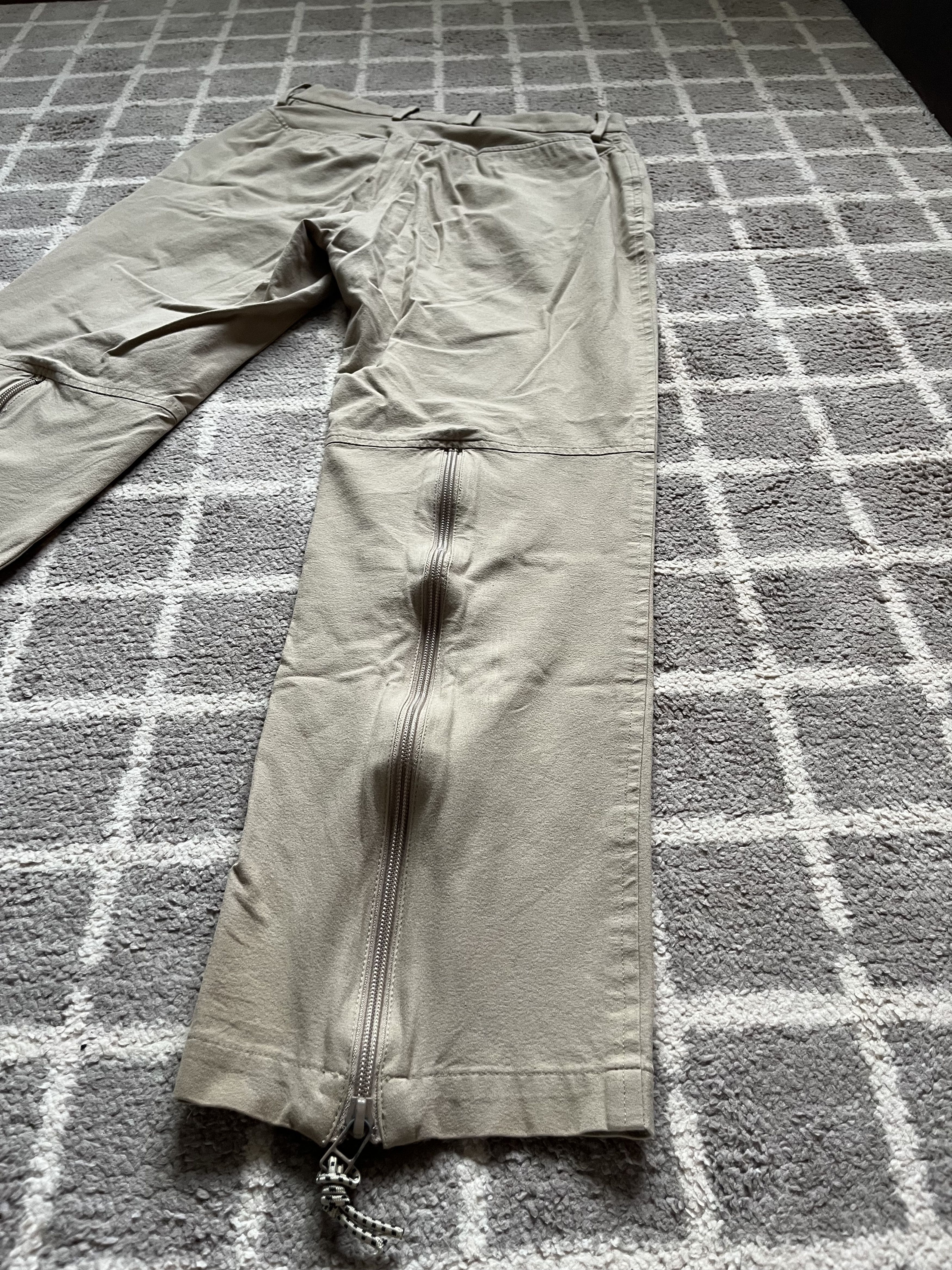 Issey Miyake Issey Miyake - Cargo Pants - Beige- Size 26 x 28 Size US 26 / EU 42 - 8 Thumbnail