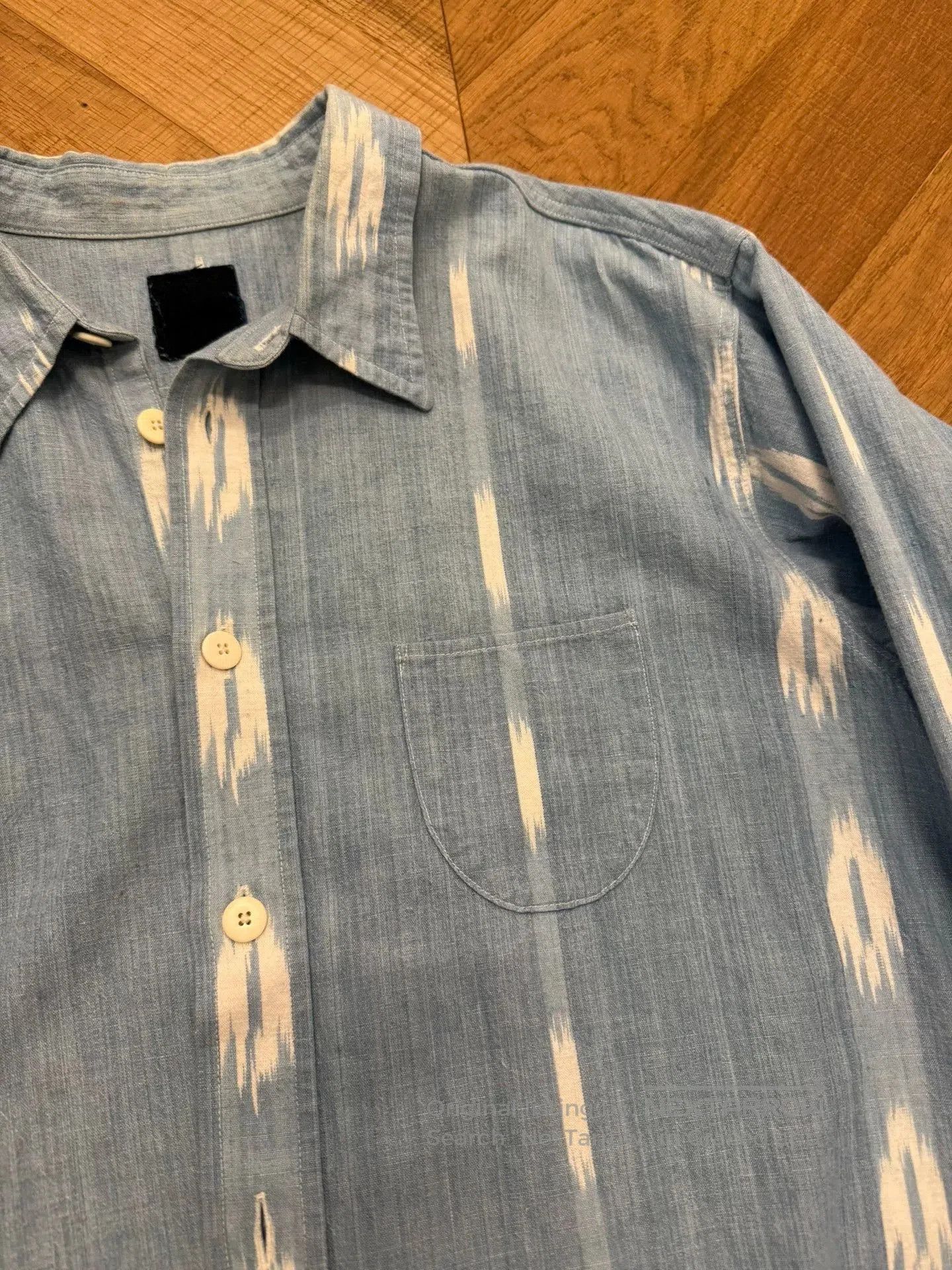 Visvim Visvim Handyman L/S Natural Dye Shirt. Size US L / EU 52-54 / 3 - 3 Thumbnail
