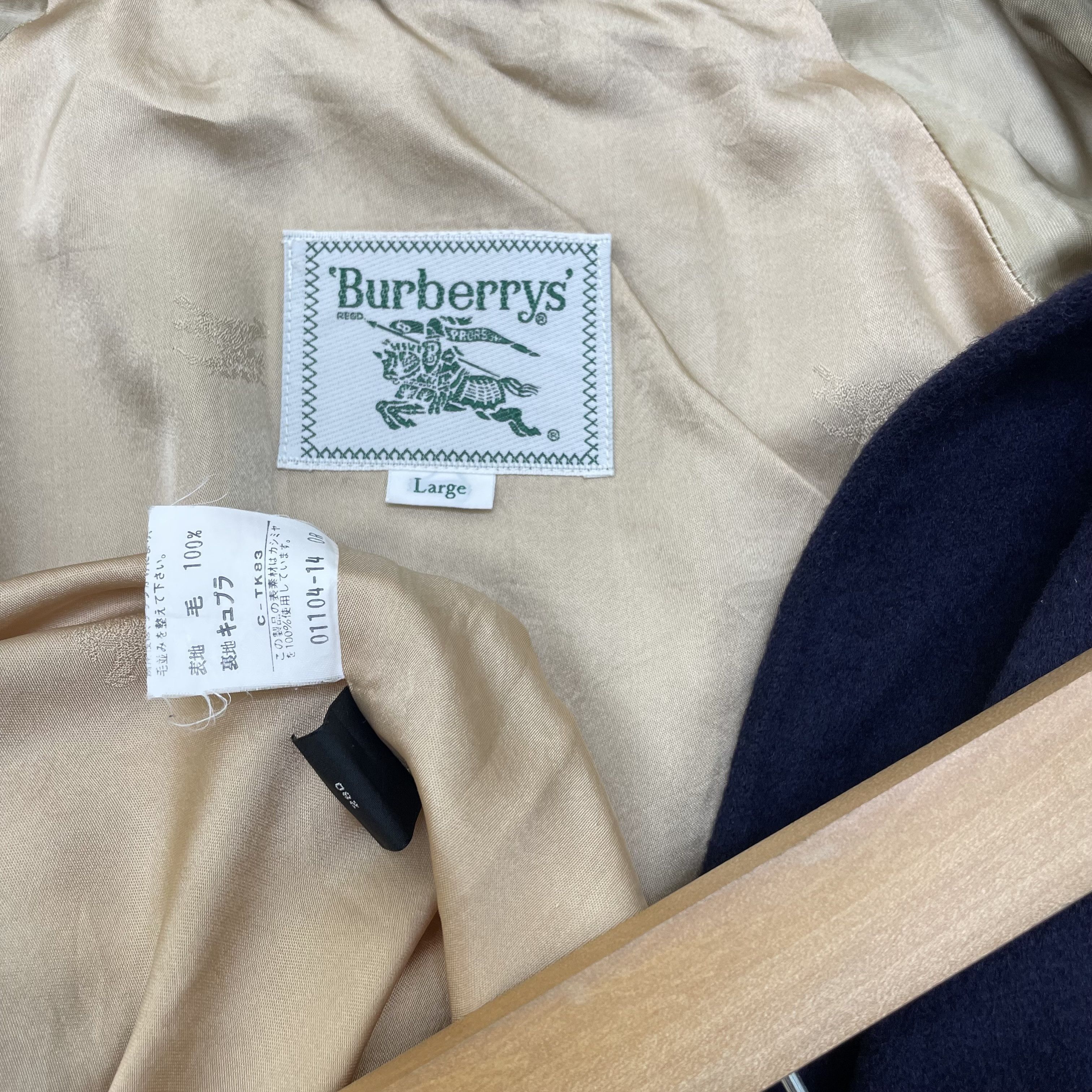 Burberry Burberrys Wool Jacket Size US L / EU 52-54 / 3 - 16 Thumbnail
