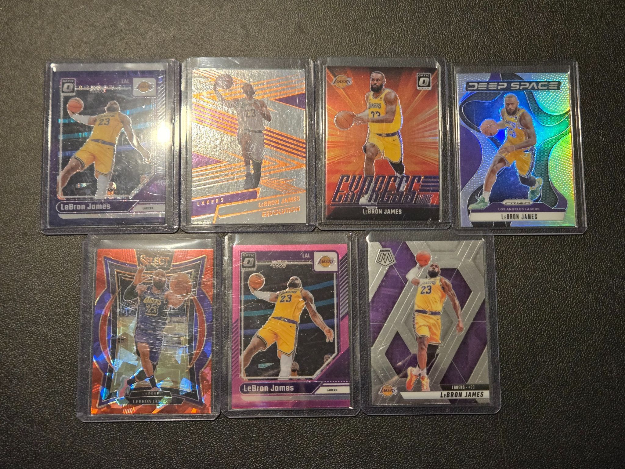 Other LeBron James Basketball 7 Card Lot Lakers Panini Optic Size ONE SIZE - 1 Thumbnail