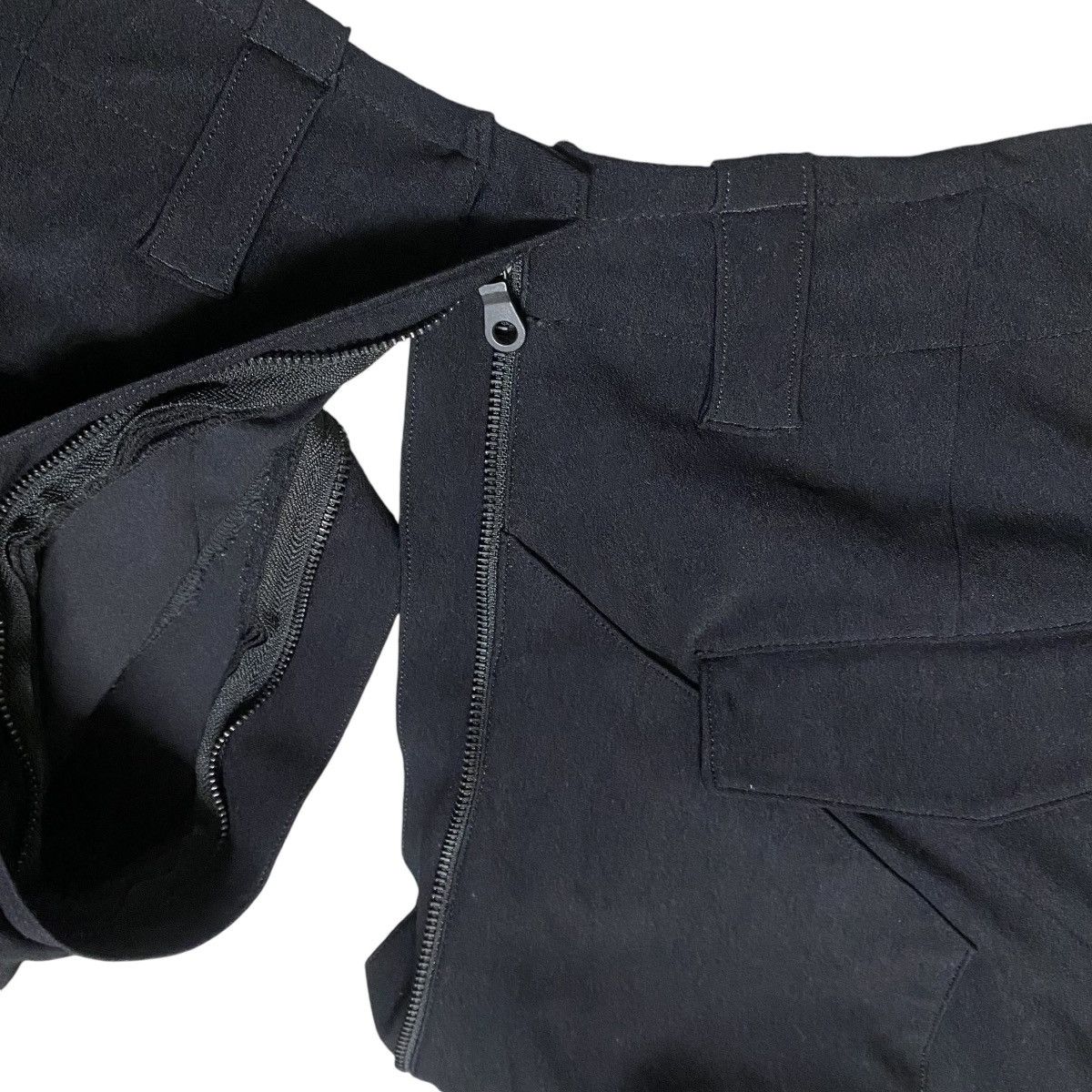 Japanese Brand Ganryu Rise Zipper Cargo Nylon Pant Size US 32 / EU 48 - 15 Thumbnail