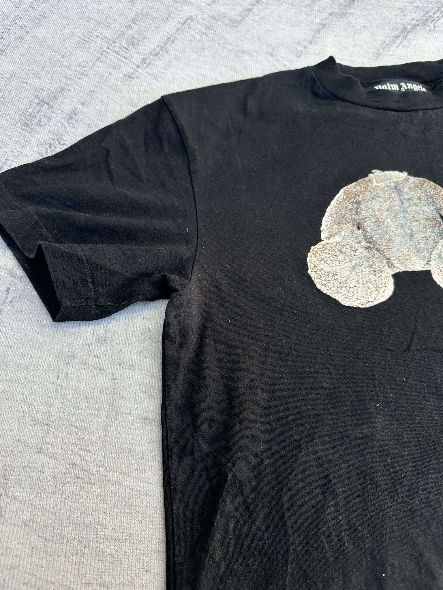 Palm Angels Palm Angels T-Shirt Teddy Bear Logo Print Black size L Size US L / EU 52-54 / 3 - 4 Thumbnail