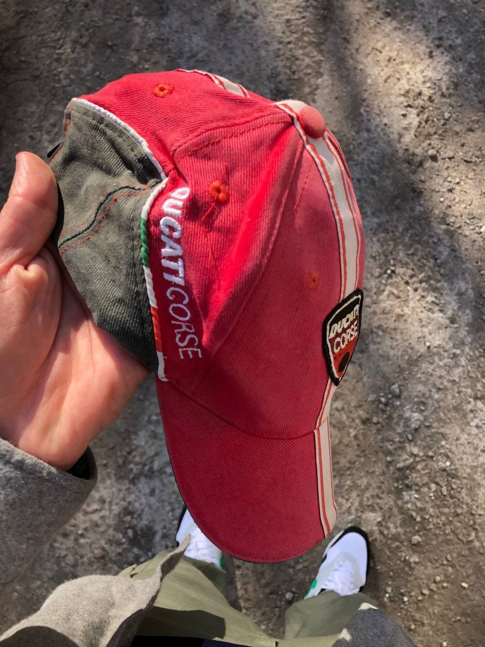 Ducati VERY RARE DUCATI CORSE MOTORCYCLE CAP RACING BIKE RETRO 90s Size ONE SIZE - 5 Thumbnail