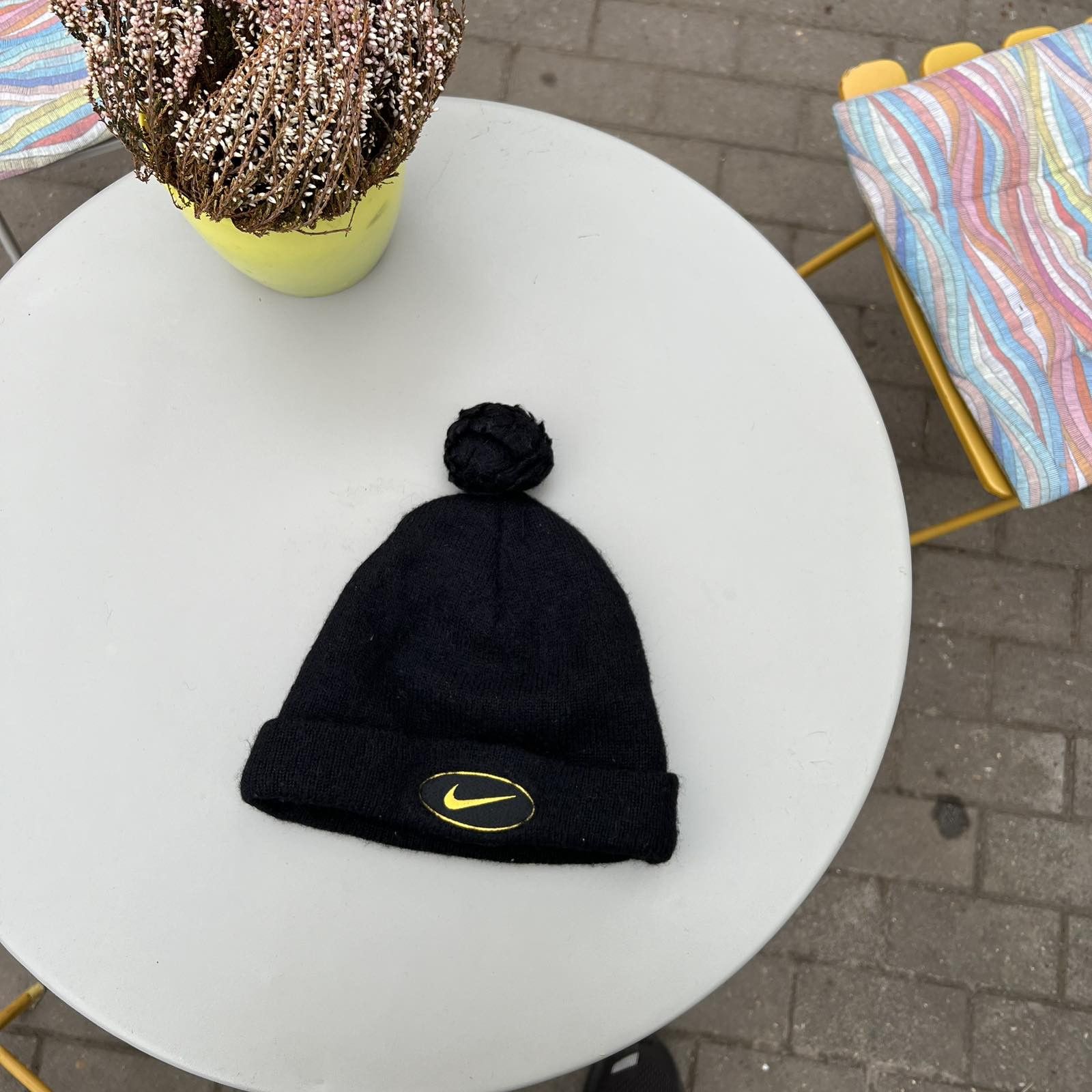 Nike × Vintage Vintage y2k Nike Beanie Hat Sz S 90s Size ONE SIZE - 2 Thumbnail