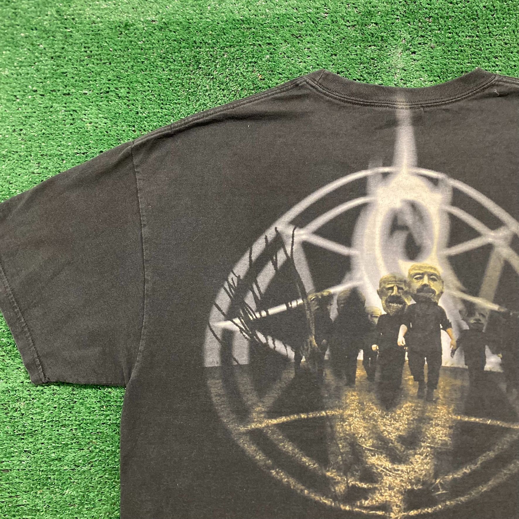 Band Tees Vintage Y2K Slipknot All Hope Is Gone Metal Band T-Shirt Size US XL / EU 56 / 4 - 6 Thumbnail