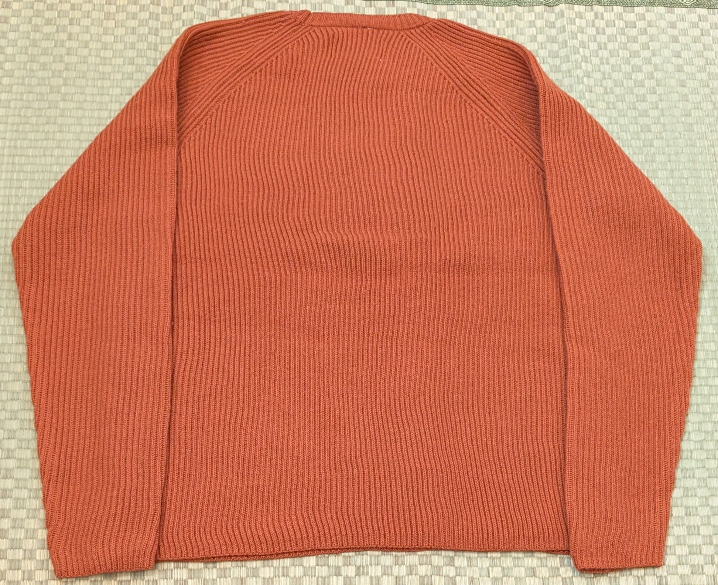 Schott NWT Schott Bros. 100% Merino Wool Ribbed Raglan Sweater $225 Size US XL / EU 56 / 4 - 2 Thumbnail