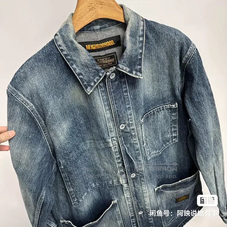 Neighborhood Neighborhood Denim Jacket Size US L / EU 52-54 / 3 - 2 Thumbnail