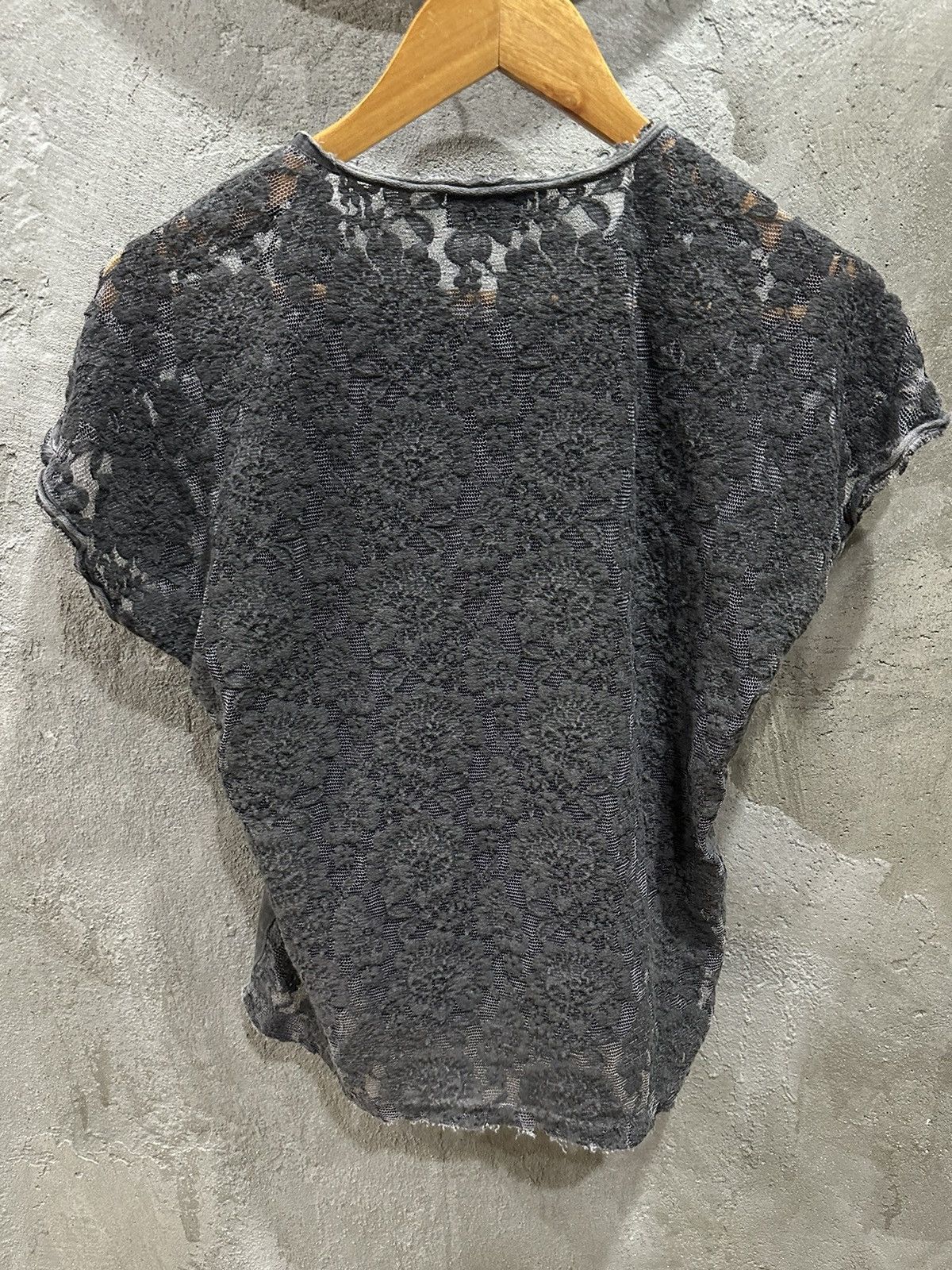 Diesel Diesel 3D Flower Lace Tee Size US XS / EU 42 / 0 - 10 Thumbnail