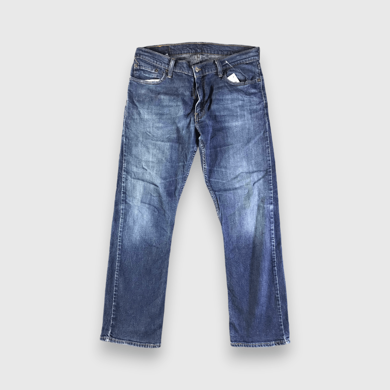 Levi's Vintage Blue Wash Levis 514 Jeans-J4237 Size US 35 - 1 Thumbnail