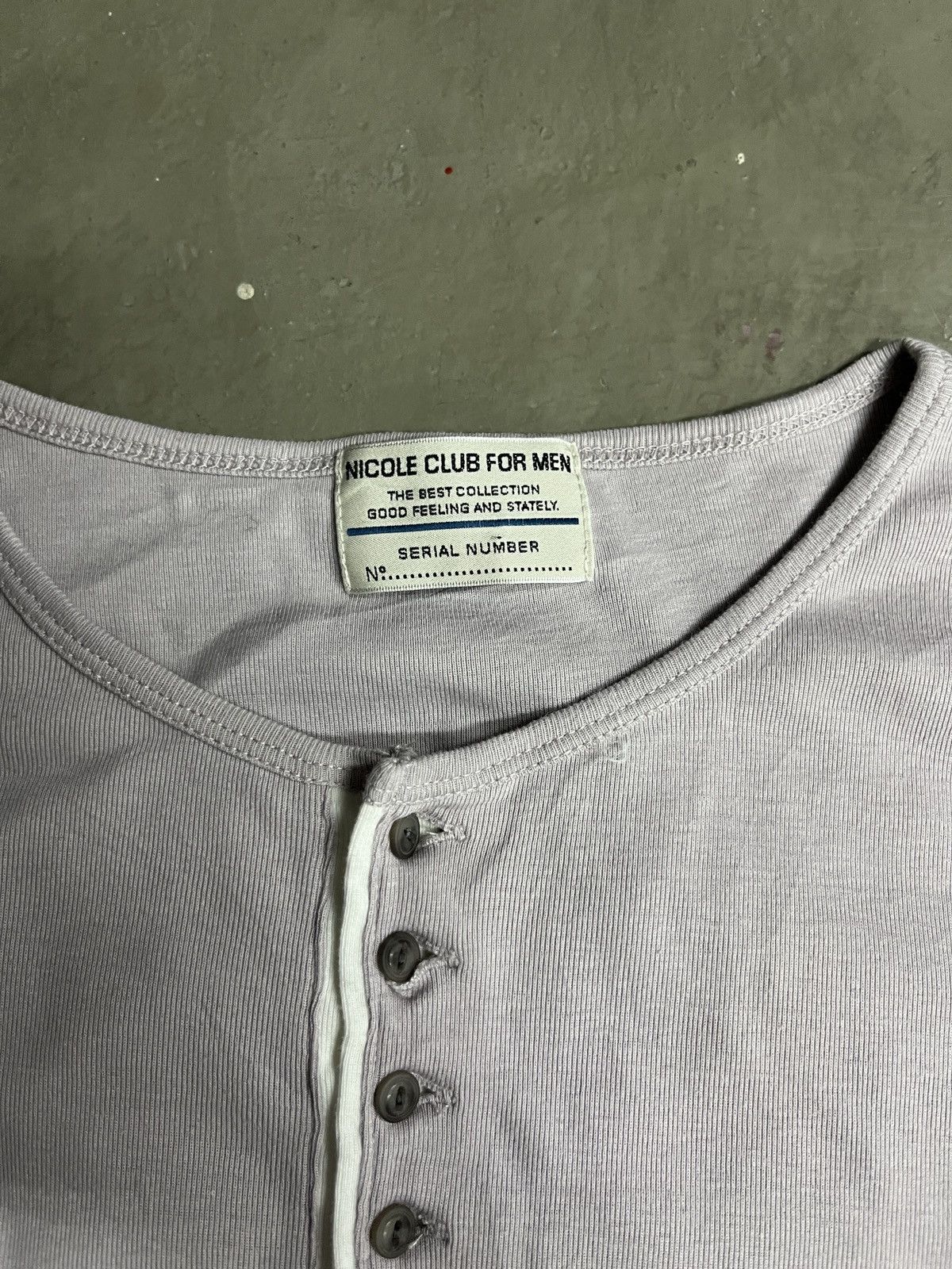 Tornado Mart Archived NCFM Nicole Henley Long Sleeve Japanese Size US S / EU 44-46 / 1 - 5 Thumbnail