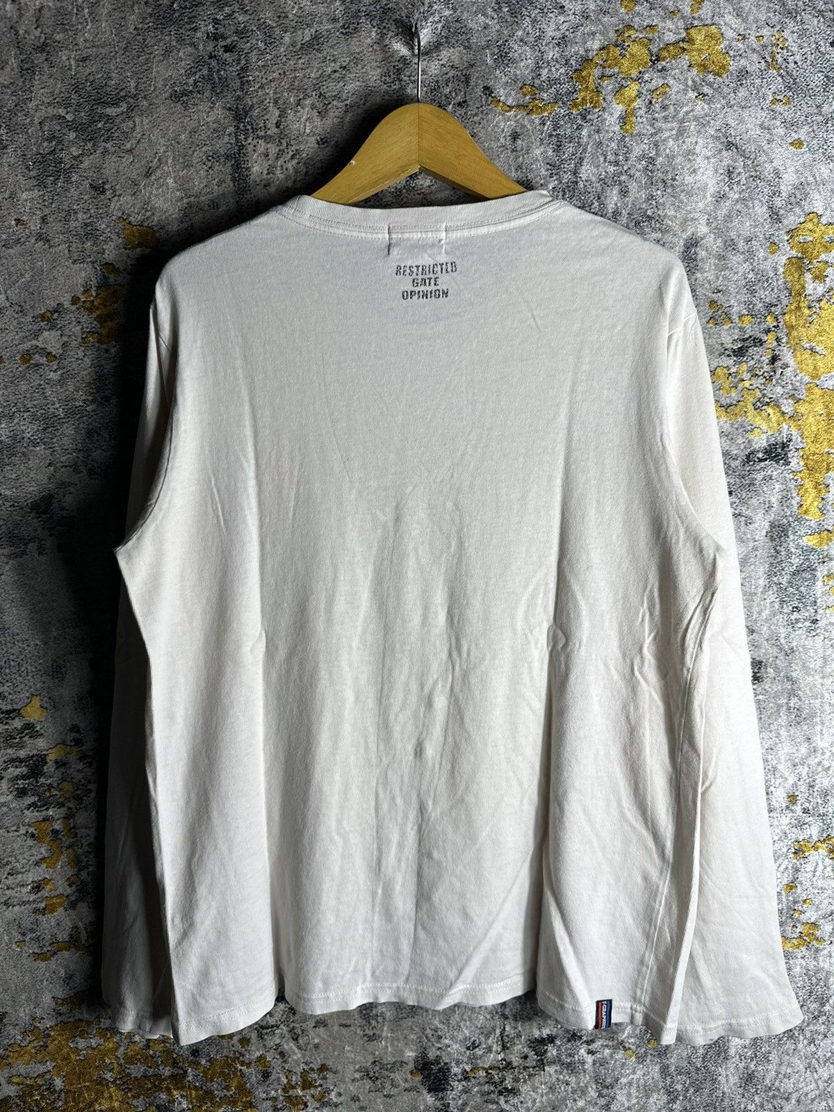 If Six Was Nine SICK JAPANESE RESTRICTED ROCK LONGSLEEVE LGB HYSTERIC STYLE Size US L / EU 52-54 / 3 - 4 Thumbnail