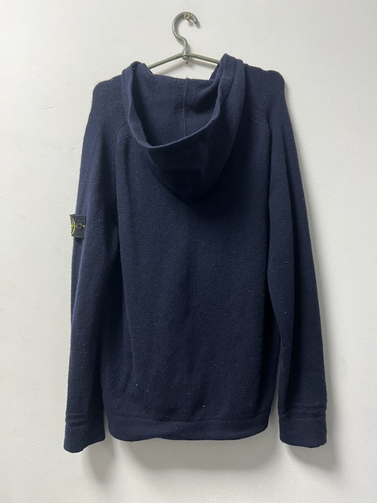 Stone Island Stone Island Wool Zip Hoodie Size US XL / EU 56 / 4 - 10 Thumbnail