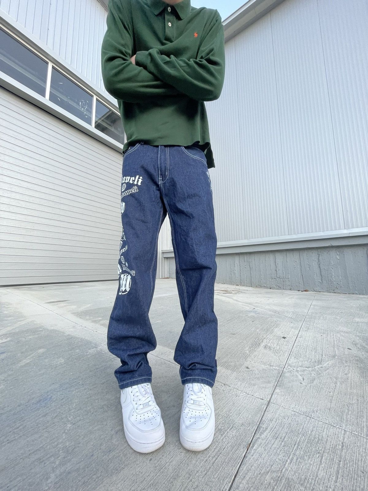 Makaveli × Vintage Vintage Makaveli jeans rap hip hop baggy jeans Size US 34 / EU 50 - 4 Thumbnail