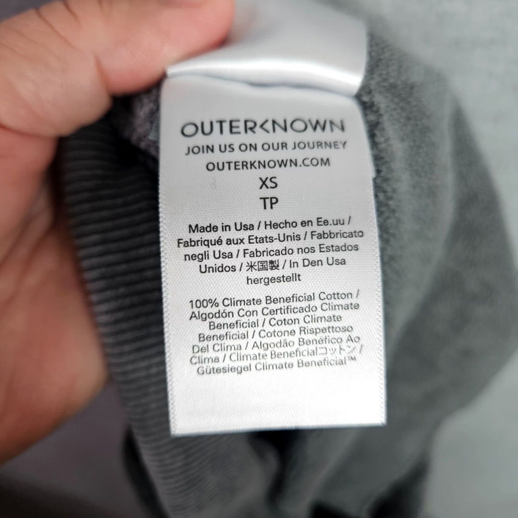 Outerknown Outerknown The California Series Grey Pull-on Sweatpants XS Women Regular Size 26" / US 2 / IT 38 - 7 Thumbnail