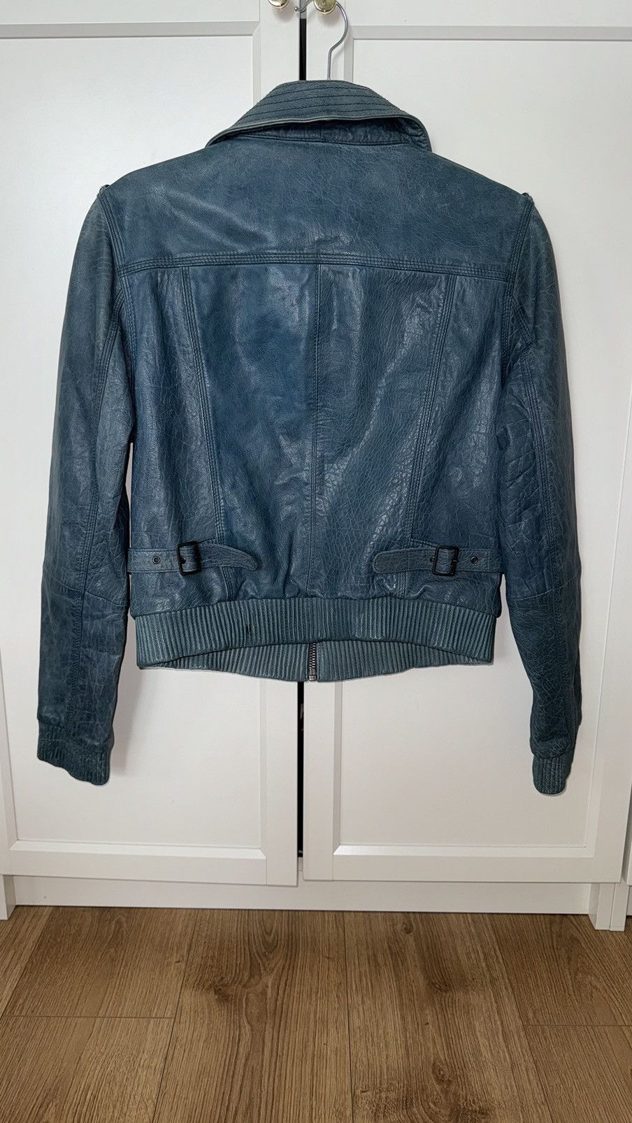 Superdry × Vintage Superdry leather jacket vintage high quality rare zip up Size M / US 6-8 / IT 42-44 - 5 Thumbnail