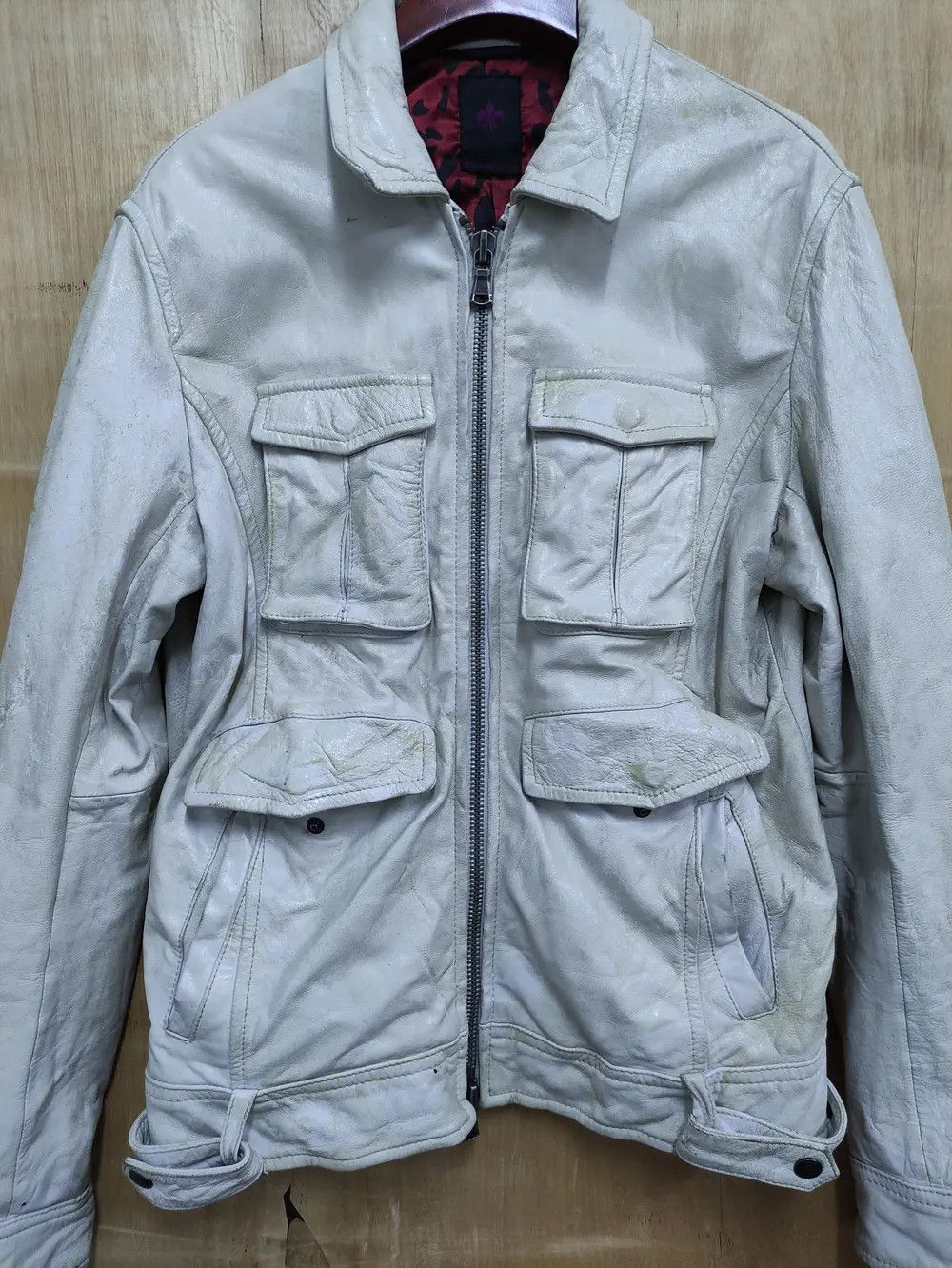 Leather CUSTOM CULTURE VINTAGE RIDER LEATHER JACKET Size US S / EU 44-46 / 1 - 5 Thumbnail
