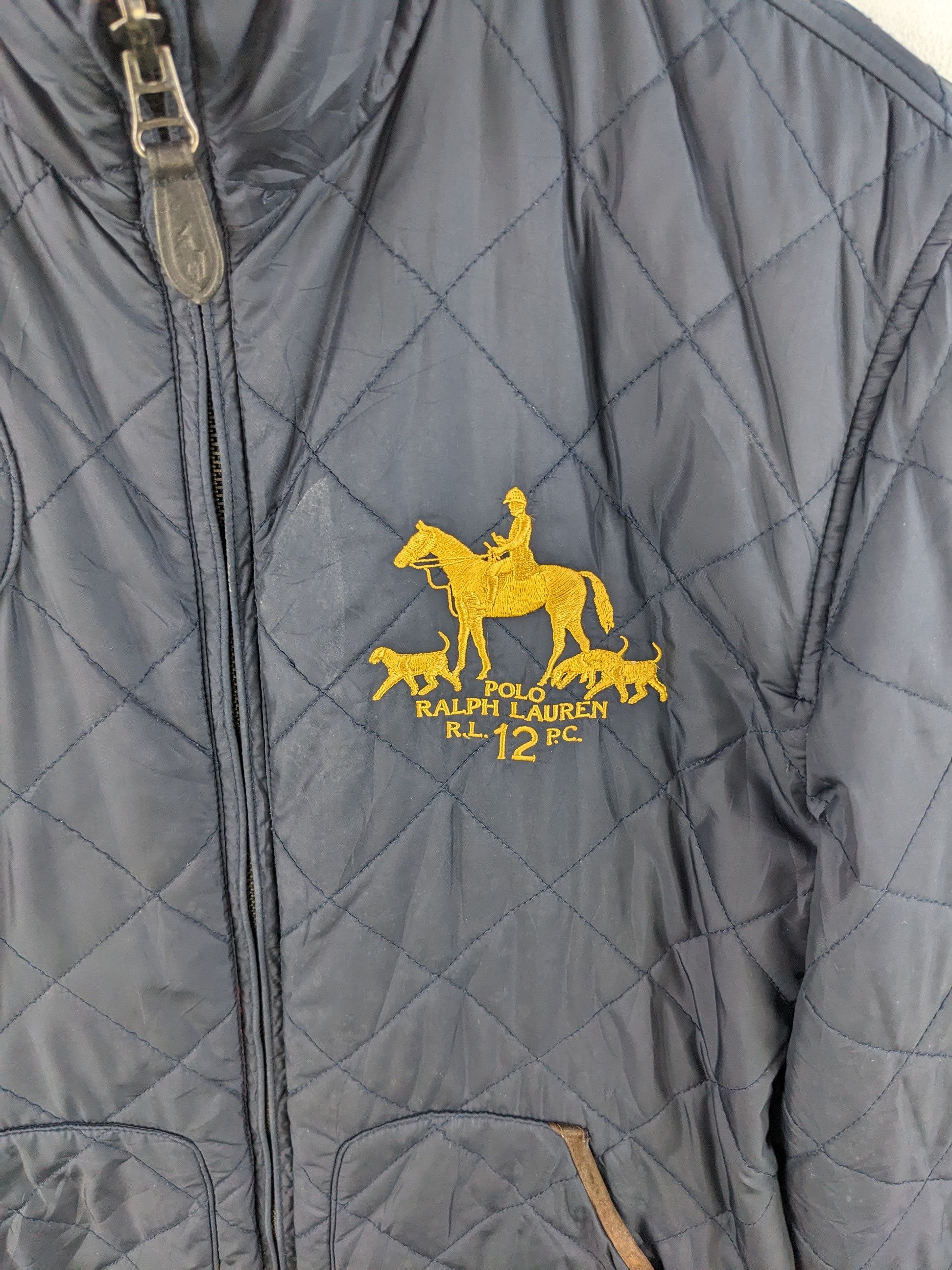 Polo Ralph Lauren × Ralph Lauren × Vintage Vintage Polo Ralph Lauren Quilted Jacket Reversible Size US S / EU 44-46 / 1 - 21 Thumbnail