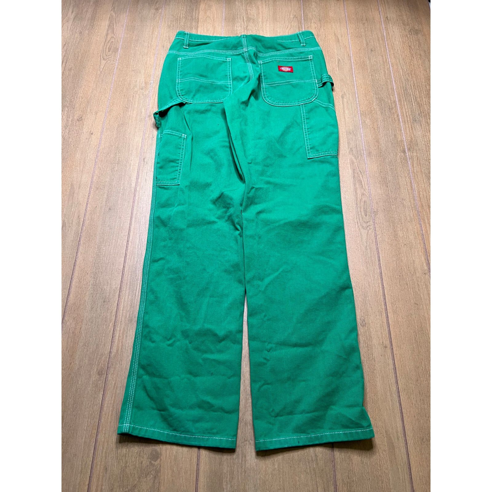Dickies Y2K Dickies Women Sz 5/27 Duck carpenter pants in Green Y2K Size 27" / US 4 / IT 40 - 3 Thumbnail