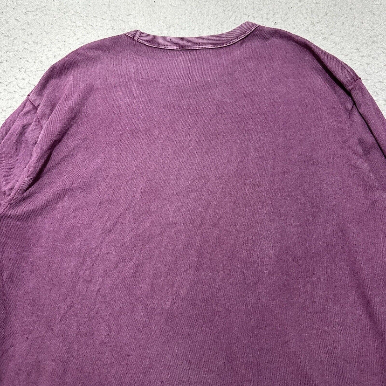American Eagle Outfitters American Eagle Medium Purple Distressed Graphic T Shirt Logo Size US M / EU 48-50 / 2 - 11 Thumbnail