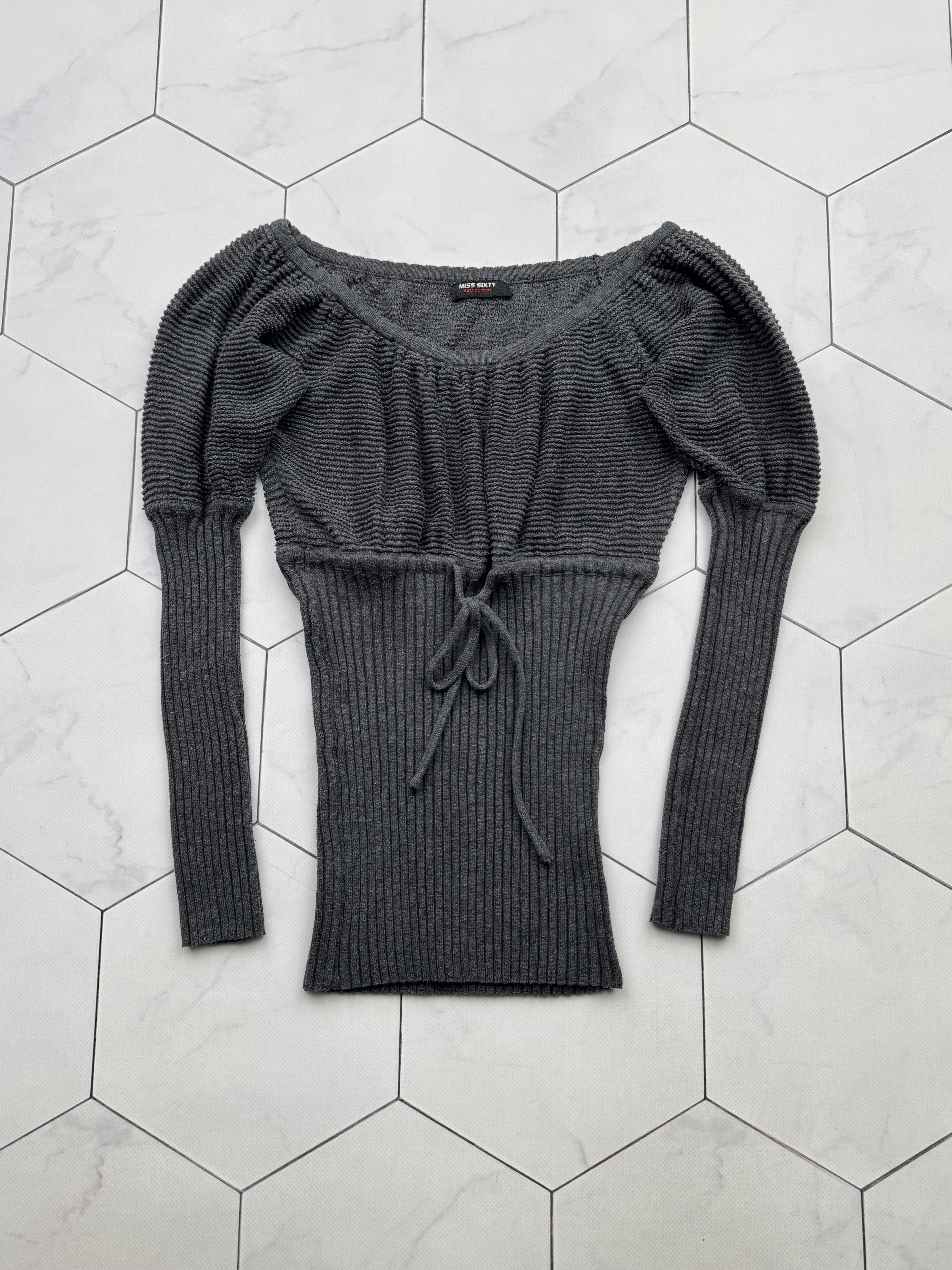 Miss Sixty Vintage Cropped Sweater