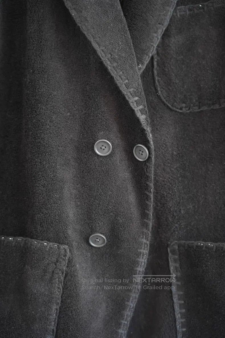 Yohji Yamamoto Yohji Yamamoto 21AW Cotton Blazer. Size US S / EU 44-46 / 1 - 7 Thumbnail