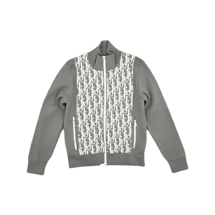 Dior Dior Dior Letter Pattern Zip-Up Long Sleeve Jacket 0079-25 Size US M / EU 48-50 / 2 - 2 Thumbnail