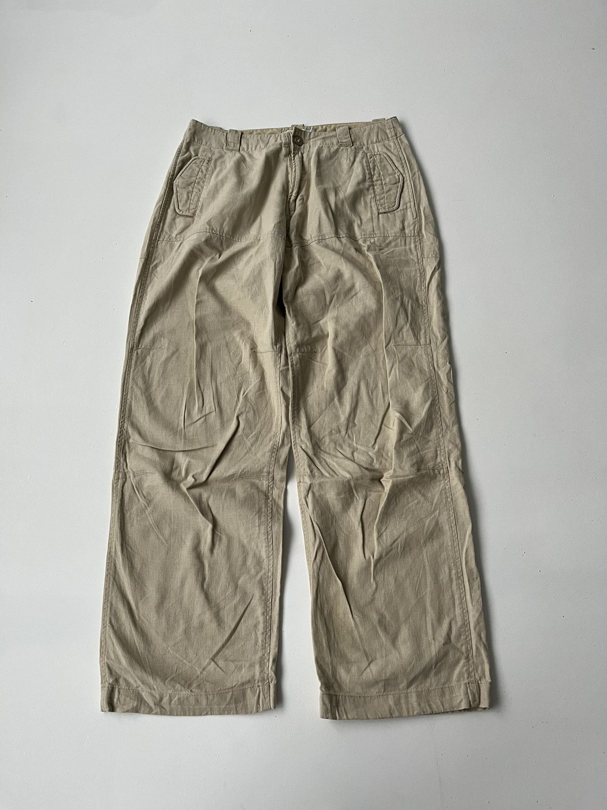 Japanese Brand Vintage lien parachute pants baggy fit wide leg Y2K Size US 32 / EU 48 - 1 Thumbnail