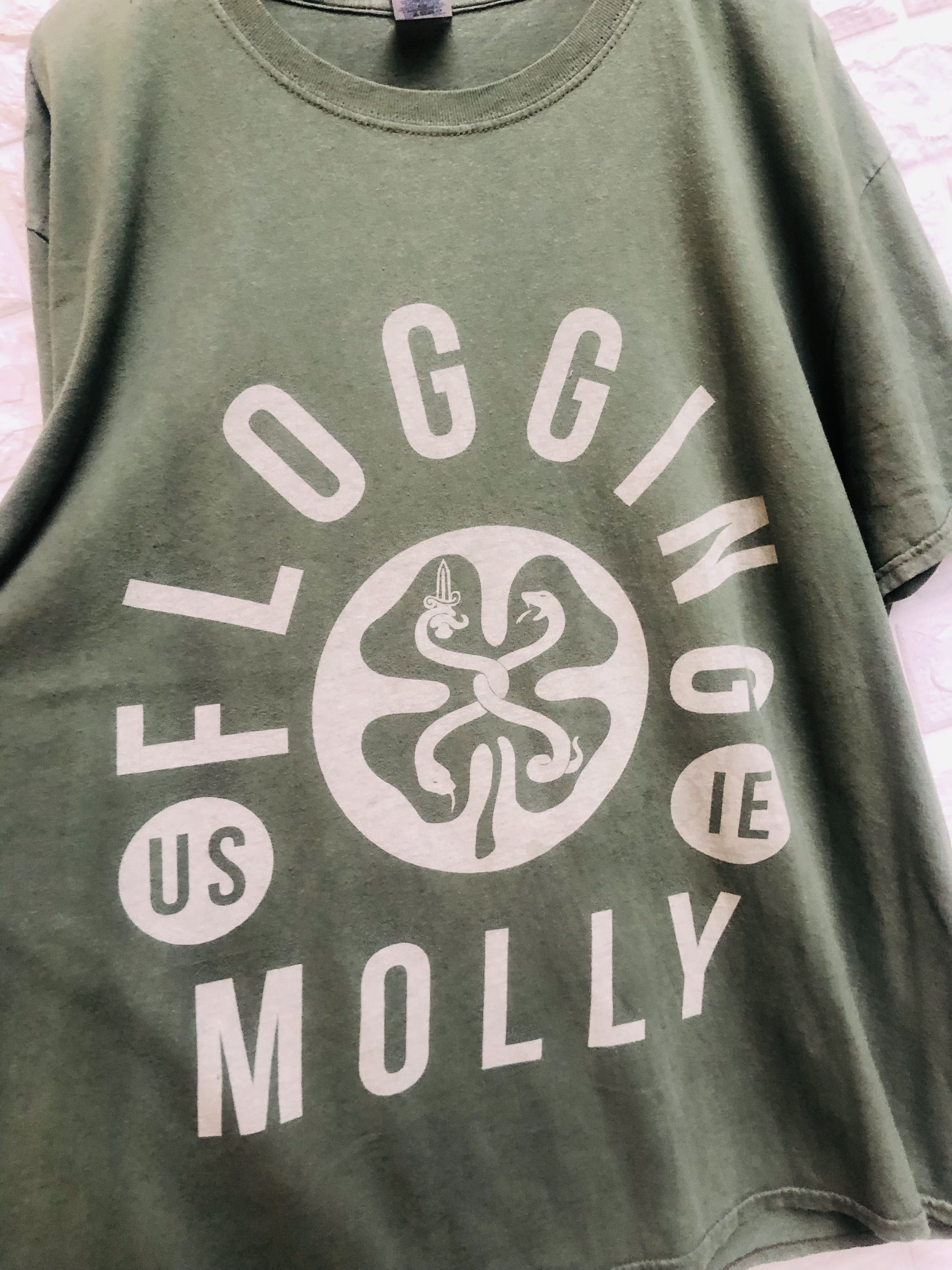Band Tees × Japanese Brand Vintage Flogging Molly Ska Punk Japn Designer Fashion Style Size US XL / EU 56 / 4 - 6 Thumbnail