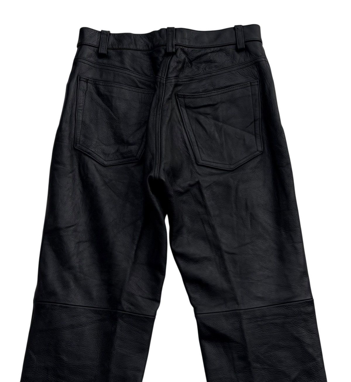 Leather GGG Pour Homme Bikers Moto Leather Pants Size US 28 / EU 44 - 16 Thumbnail