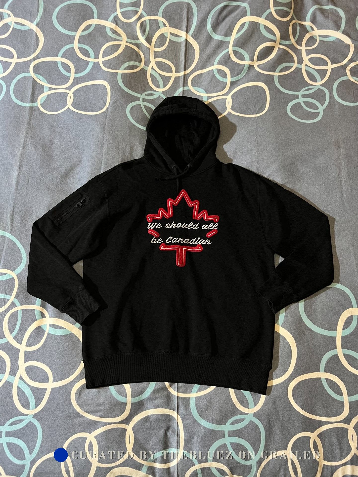 Moose Knuckles Moose Knuckles Thick Maple Leaf Hoodie Size US L / EU 52-54 / 3 - 1 Thumbnail