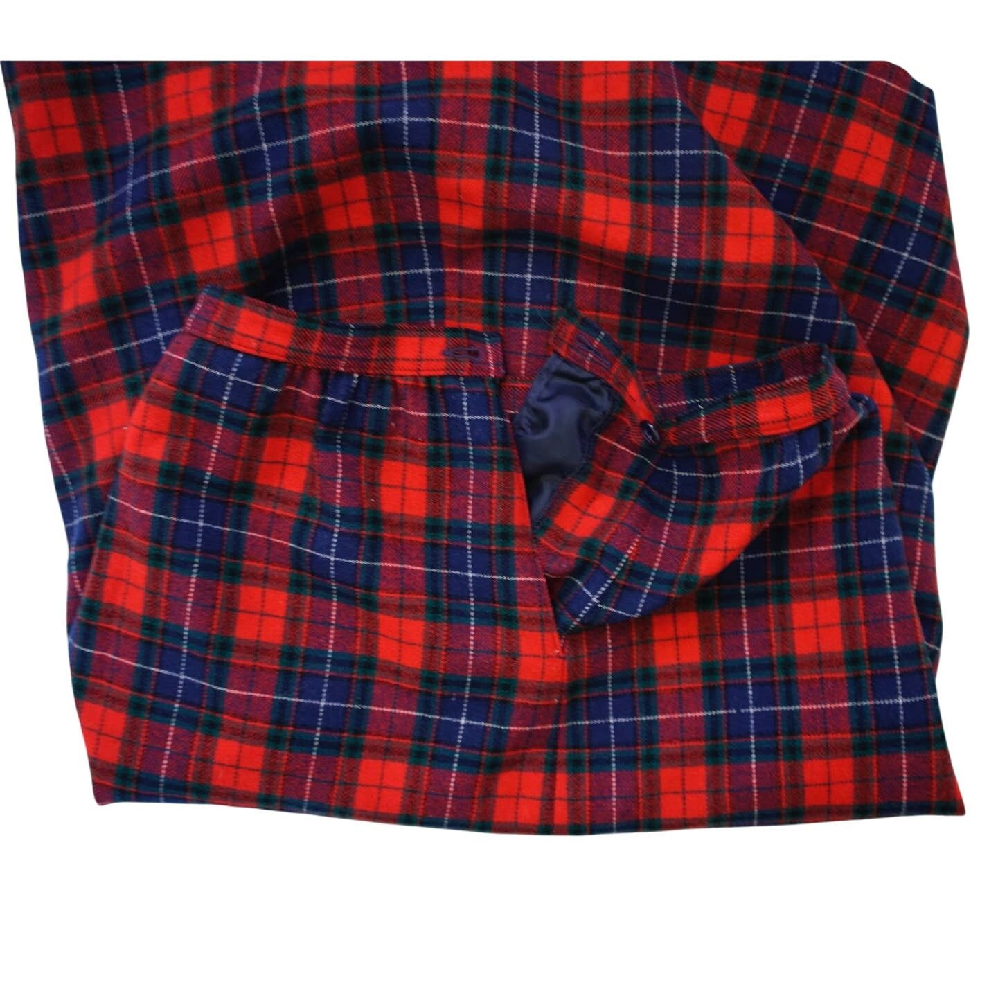 Pendleton Vintage 70s Pendleton Plaid Wool Pencil Skirt Womens Small Size 25" / US 0 / IT 36 - 2 Thumbnail