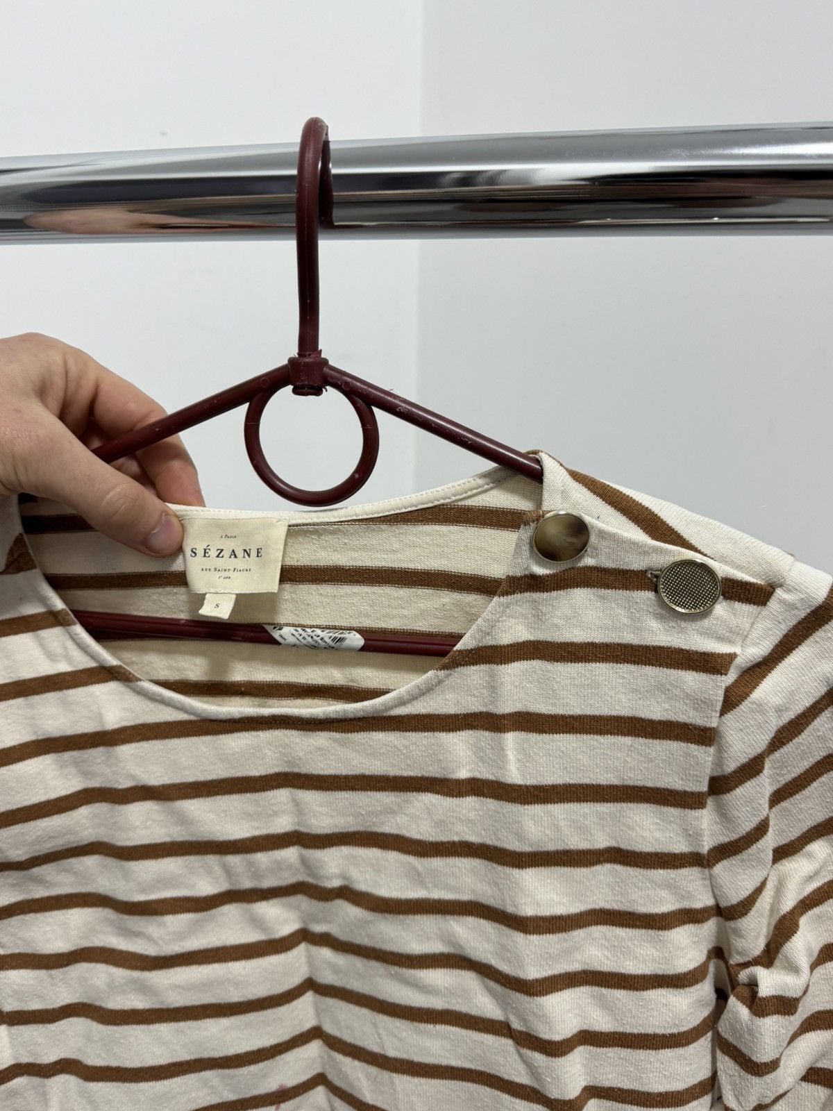 Sezane Sezane Stripped Sweater Size S Size S / US 4 / IT 40 - 5 Thumbnail