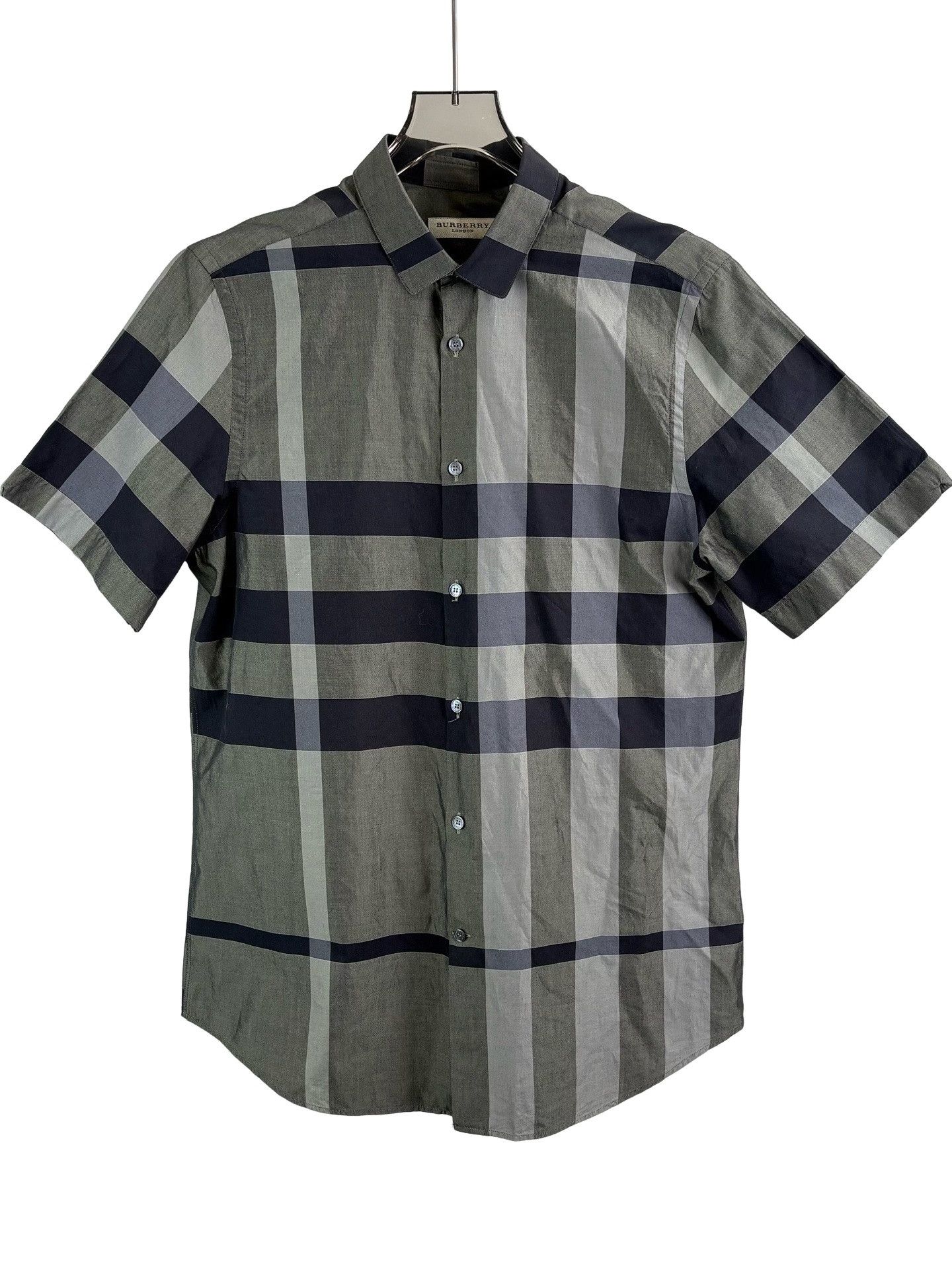 Burberry Burberry Check Short Sleeve Shirt Size L Size US L / EU 52-54 / 3 - 1 Thumbnail