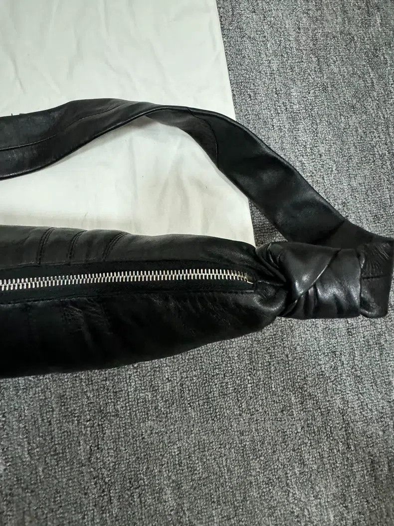 Lemaire LEMAIRE Small Black Lamb Leather Horn Bag Size ONE SIZE - 6 Thumbnail