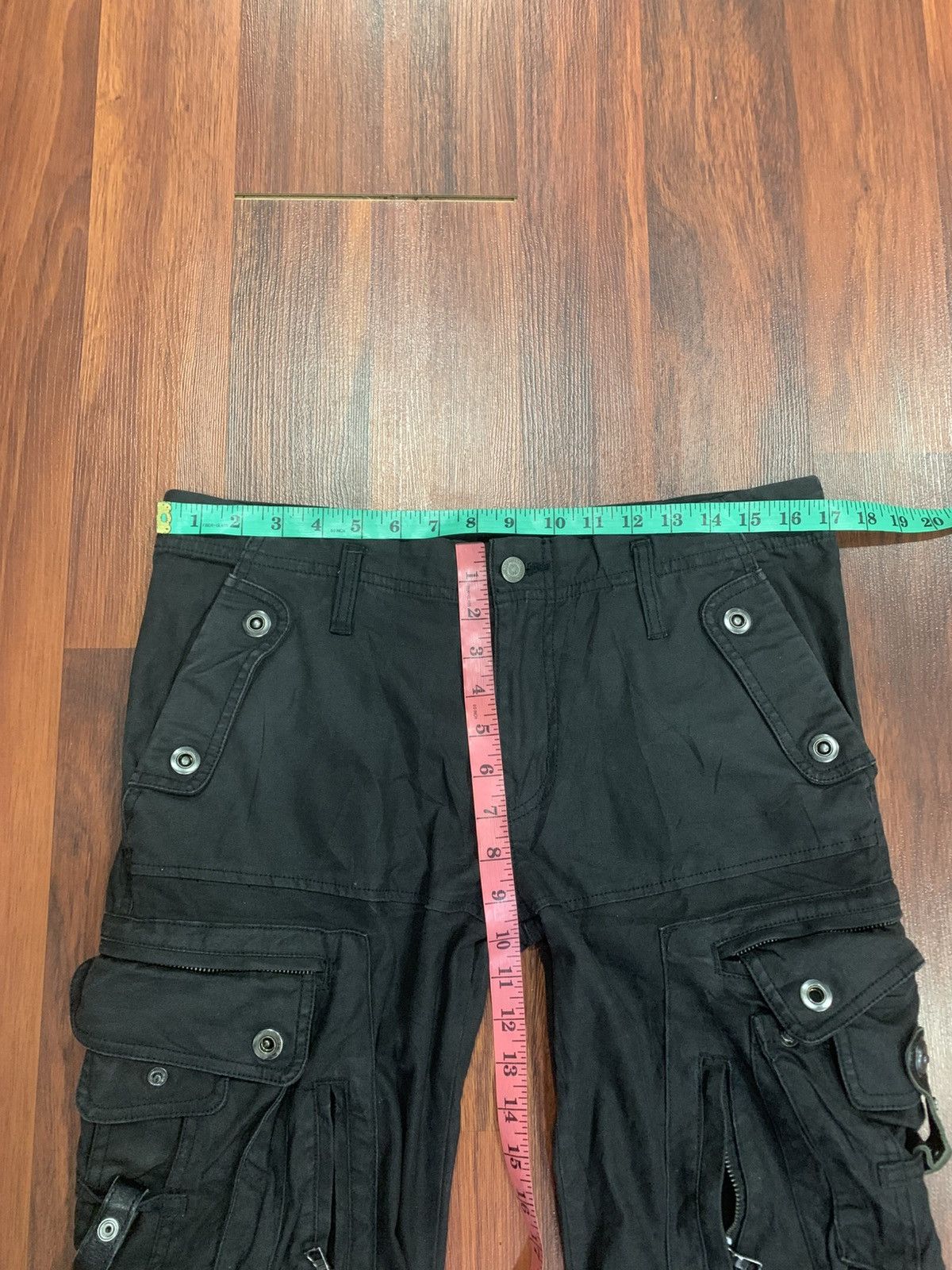 Tornado Mart Tornado Mart Waxed Cargo Pants Size US 34 / EU 50 - 7 Thumbnail