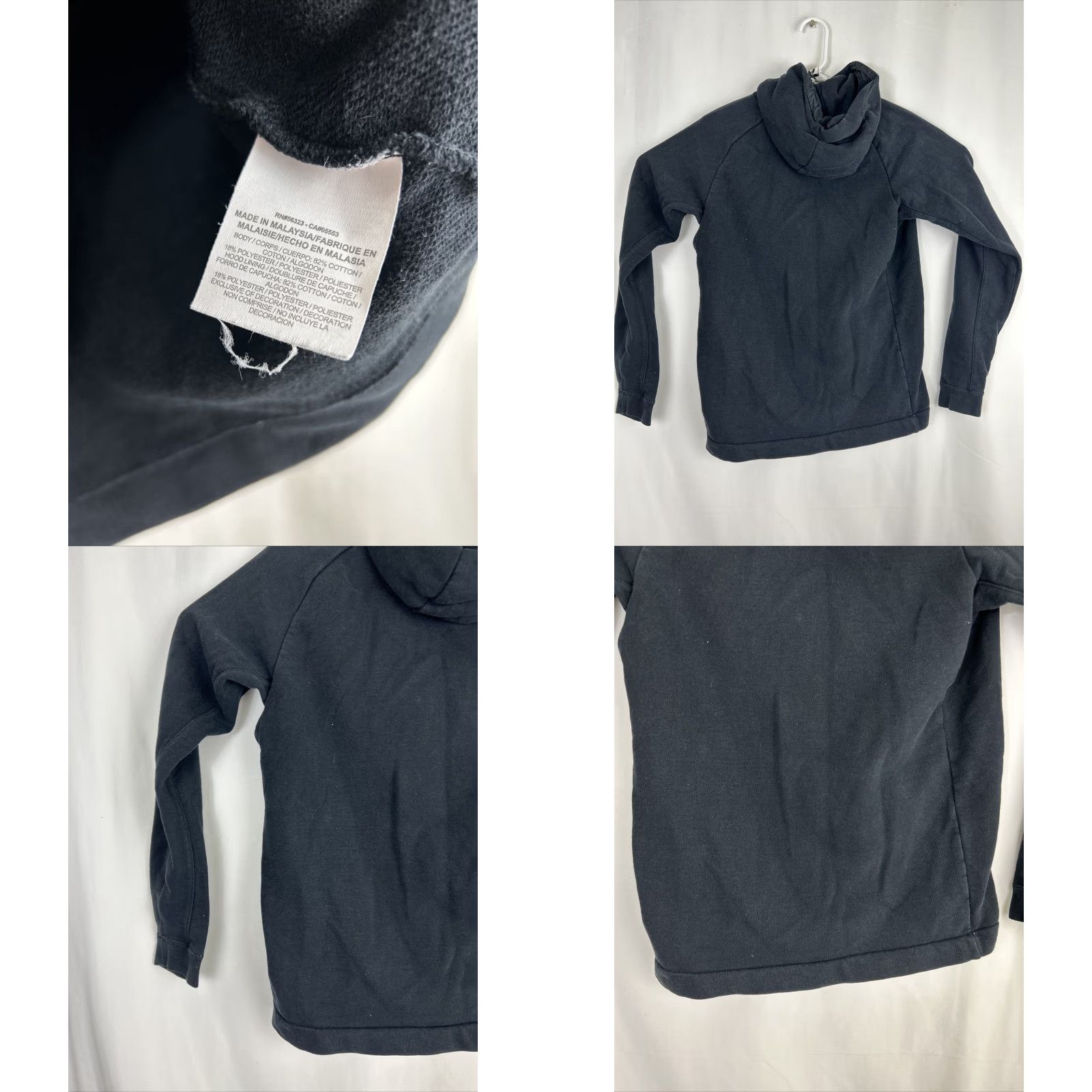 Nike Nike Modern Half Zip Hoodie Sweatshirt Pullover Black 805132-010 Mens Size M Size US XXL / EU 58 / 5 - 8 Thumbnail