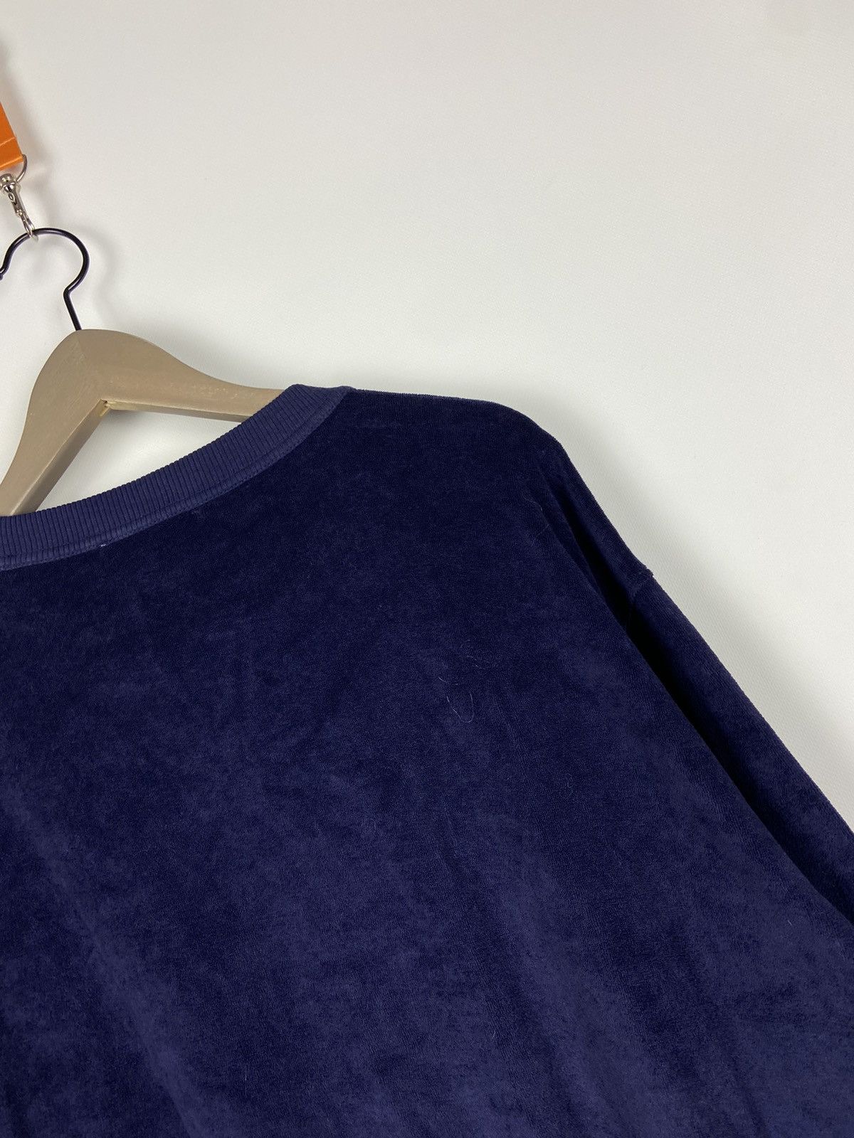 YMC YMC Daisy Terry Towelling Crew Sweatshirt Mens Blue Sz XL Size US XL / EU 56 / 4 - 16 Thumbnail