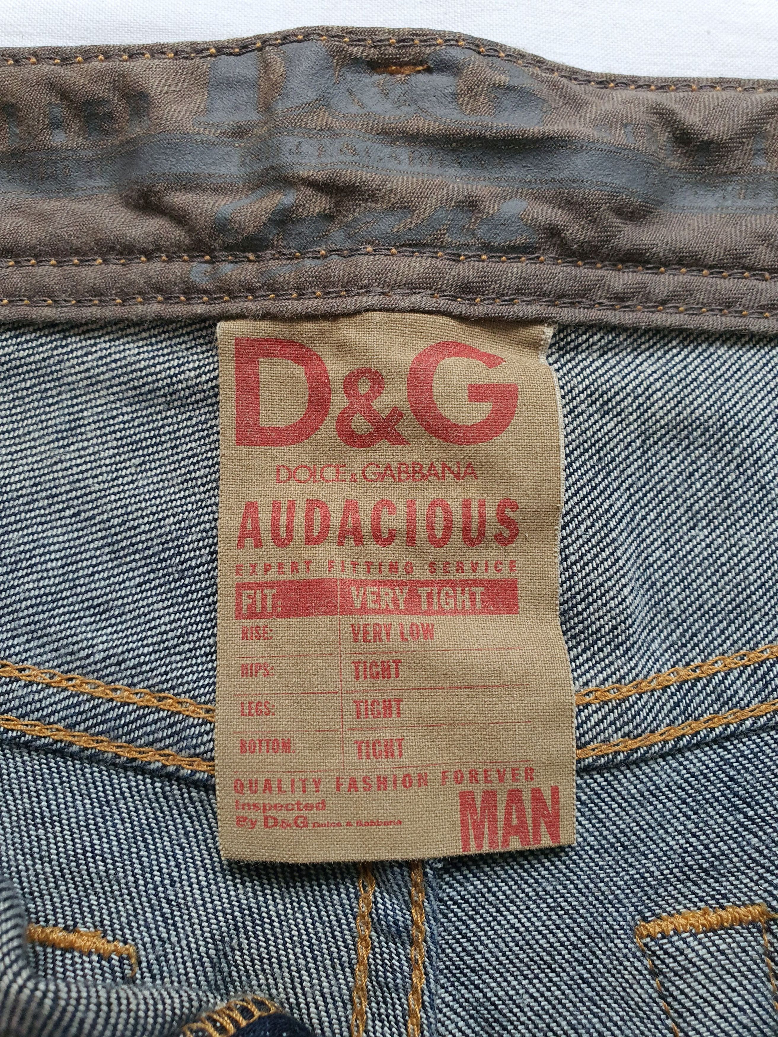 Dolce & Gabbana Vintage Jeans - AUDACIOUS (Y2K, 00s) - Low rise, Slim Fit Size US 30 / EU 46 - 5 Thumbnail