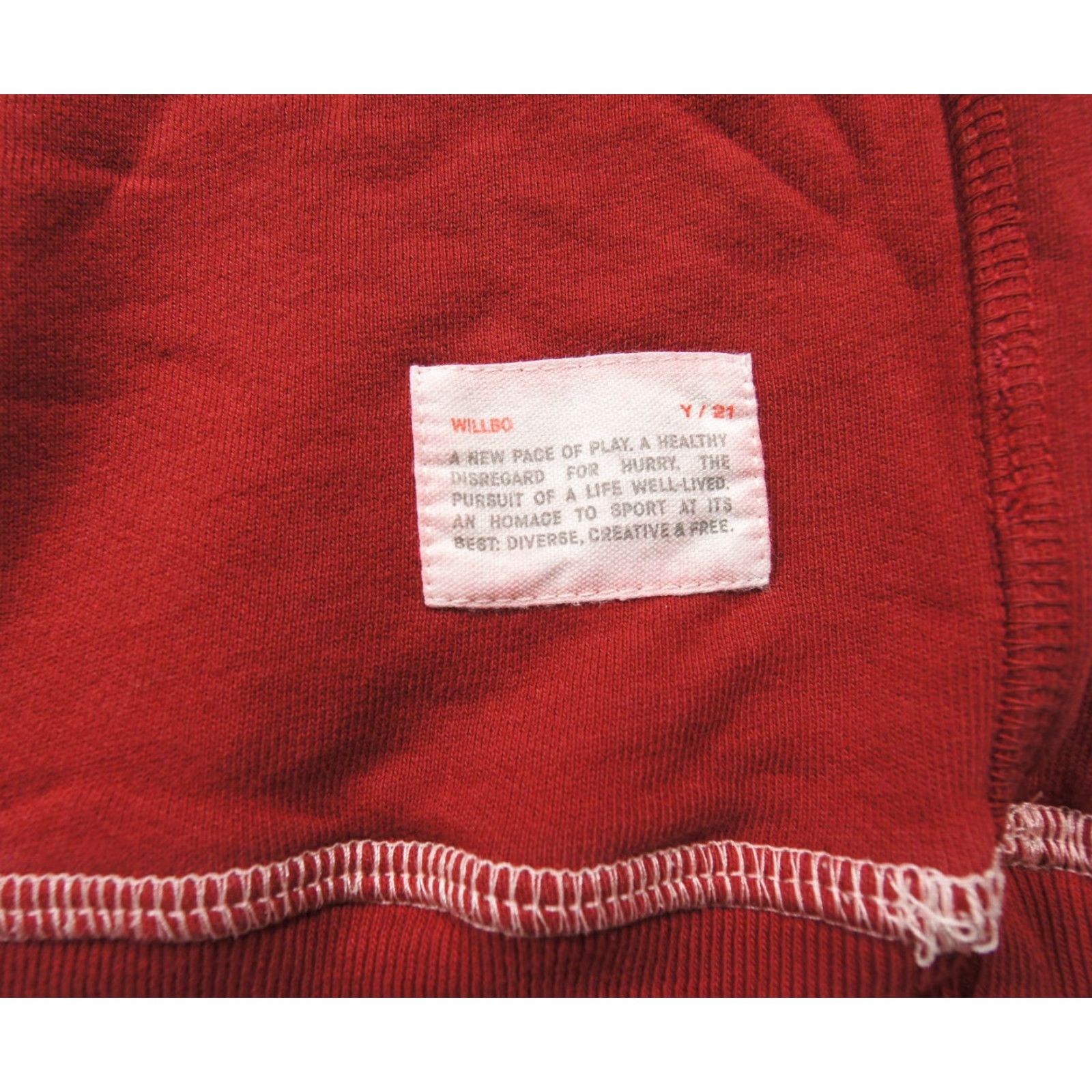 Vintage Willbo Sweatshirt Mens 2XL Red Crewneck Pullover Sweater Casual Adult Shirt Mens Size US XXL / EU 58 / 5 - 6 Thumbnail