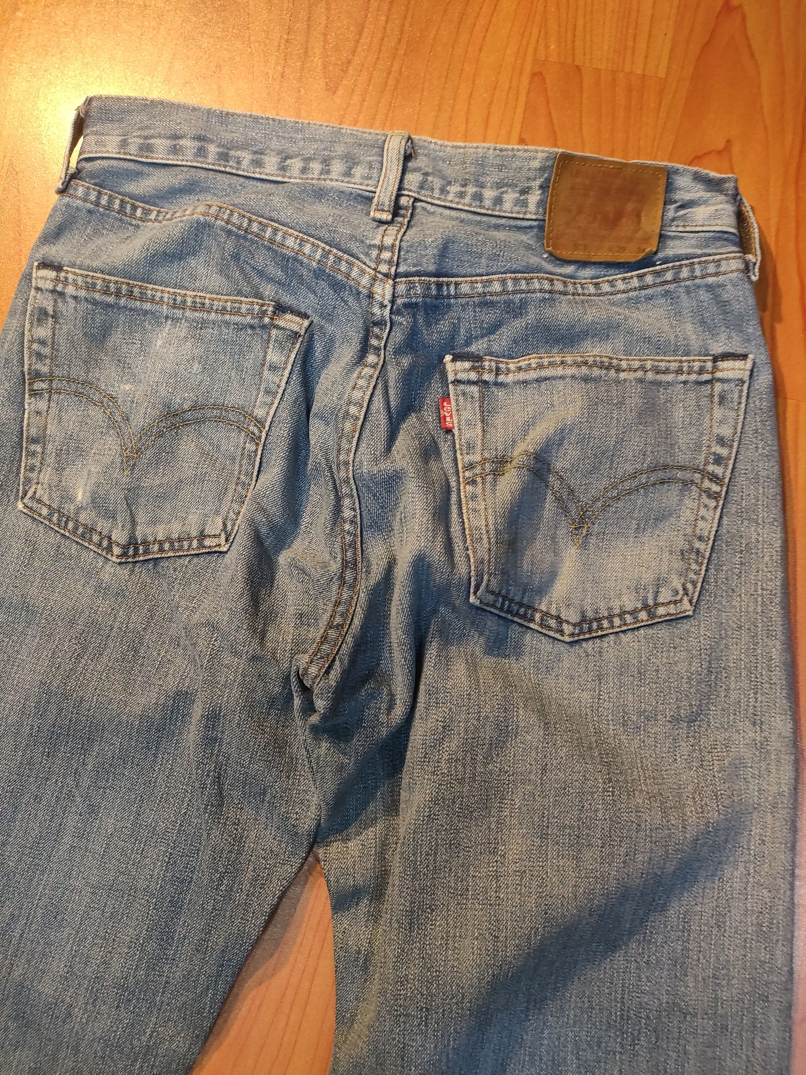 Levi's Vintage Clothing Distressed Levi's 503 B Jeans Size US 29 - 3 Thumbnail