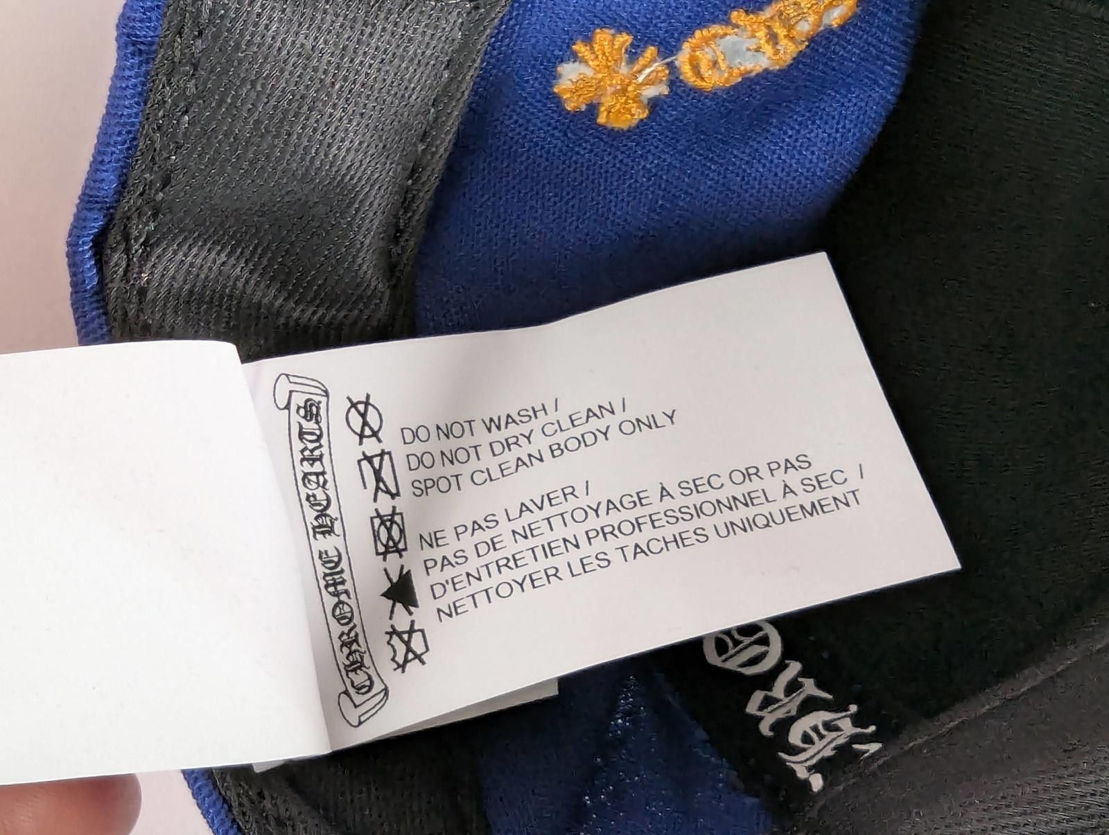 Chrome Hearts Chrome Hearts CH Embroidered Hat in Blue Size ONE SIZE - 7 Thumbnail