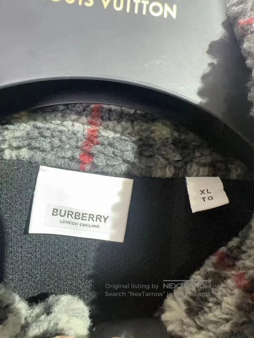 Burberry Burberry Plaid Fleece Teddy Coat. Size US XL / EU 56 / 4 - 4 Thumbnail