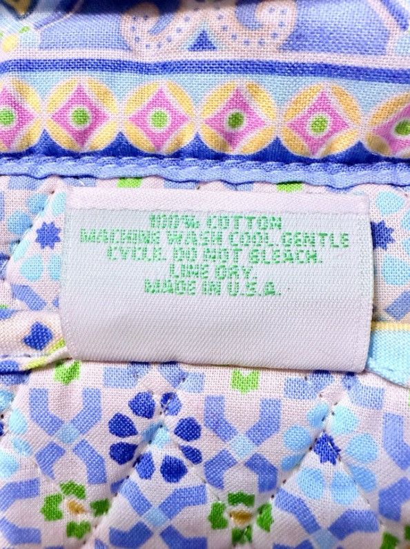 Vera Bradley Vintage Vera Bradley Quilted Cotton Paisley Tote Bag Size ONE SIZE - 5 Thumbnail